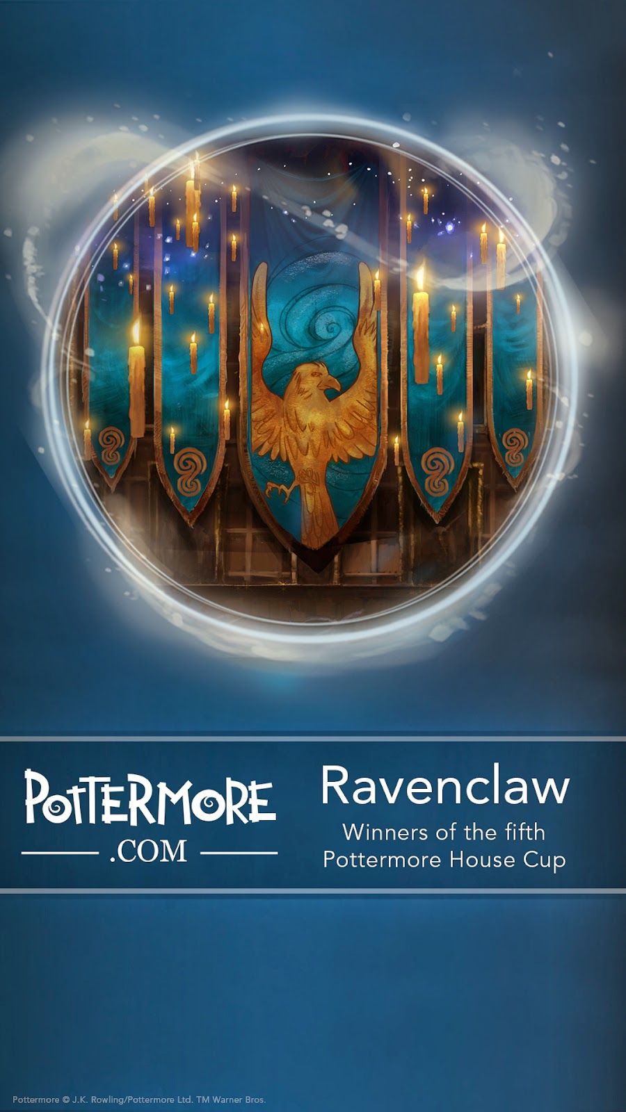 Sala Corvonero Hogwarts con gufo, 1280x720 720p, iMac