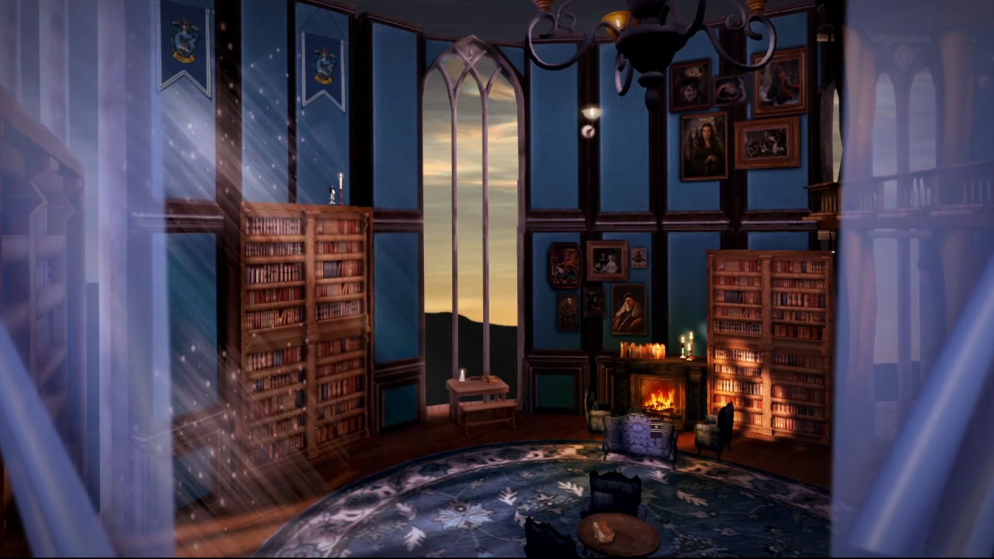 Harry Hermione sala comune Hogwarts, 1600x1066 HD, PC