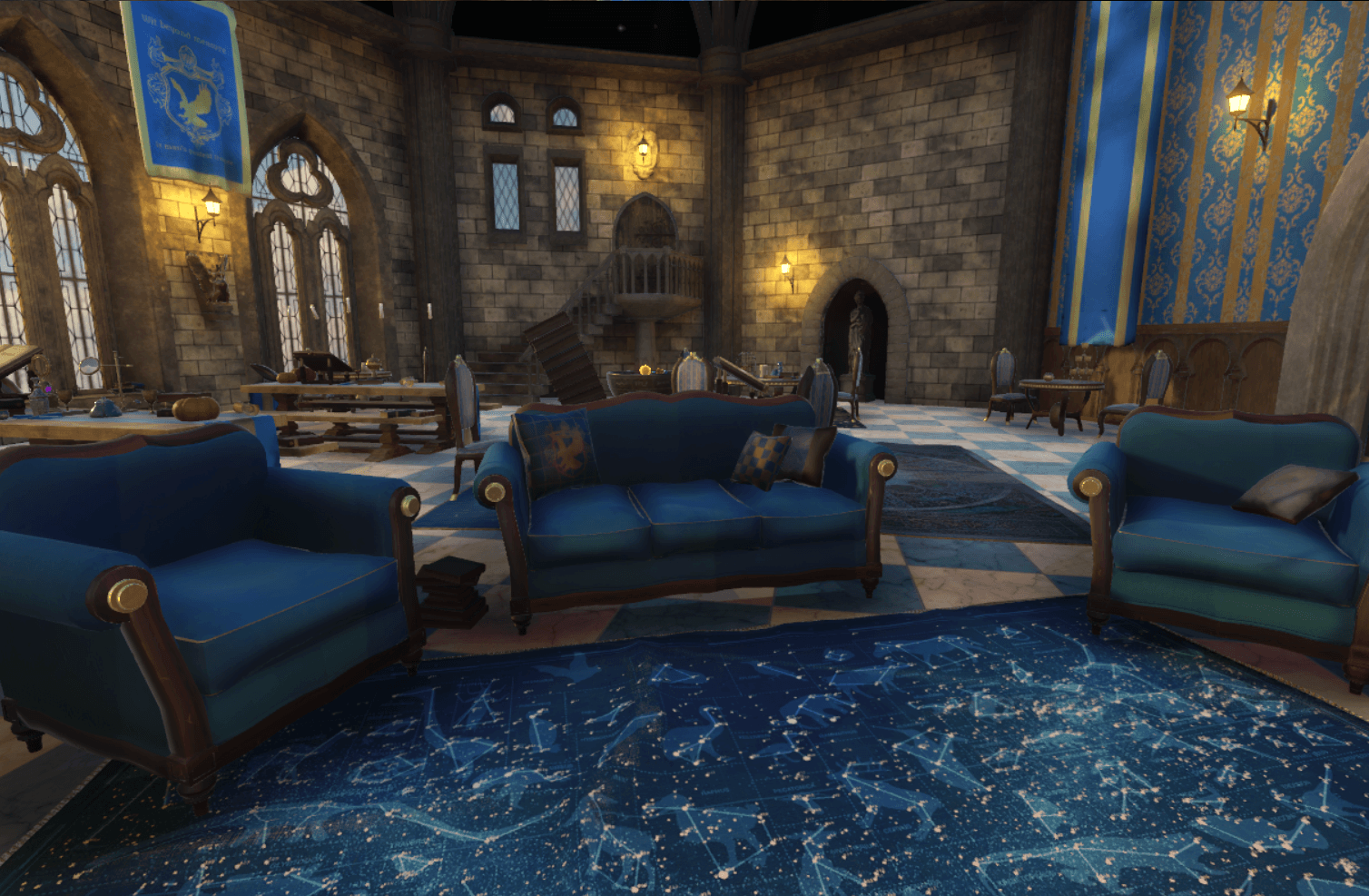 Sala Comune Corvonero Hogwarts, 2048x1153 alta risoluzione, Laptop