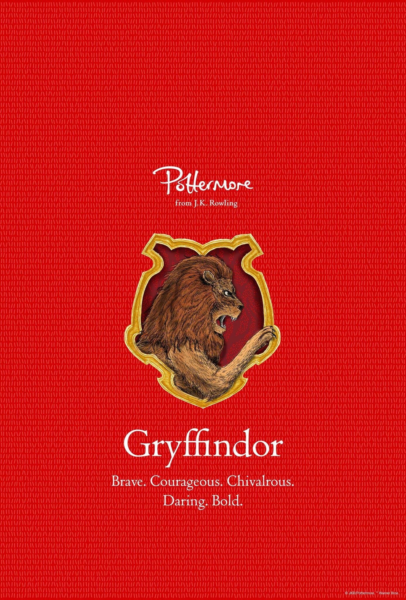 Stemma Grifondoro Harry Potter, Hogwarts, 1387x2048 Verticale, iPhone Plus