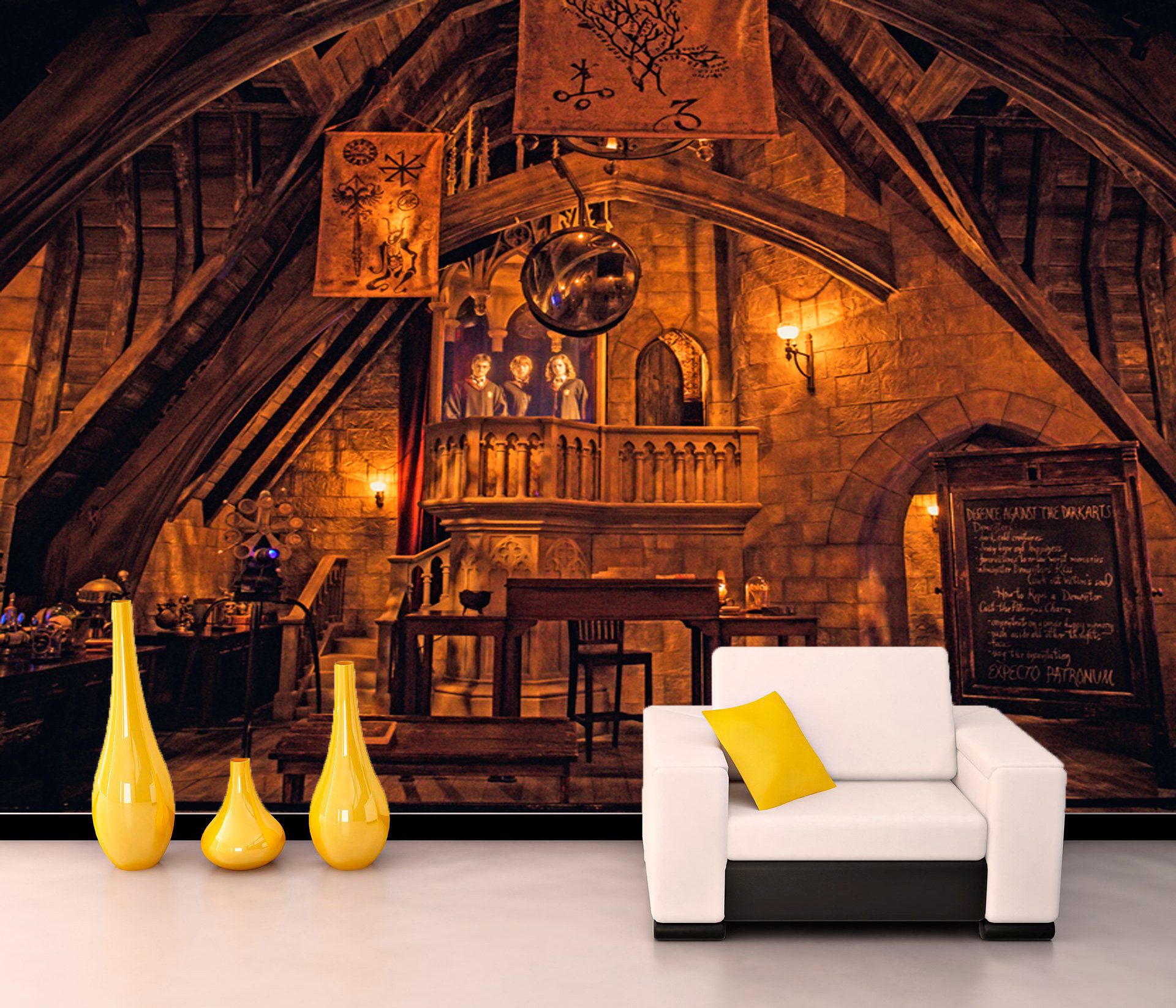 Sala castello Harry Potter, murale camera, 1920x1646 WUXGA, PC