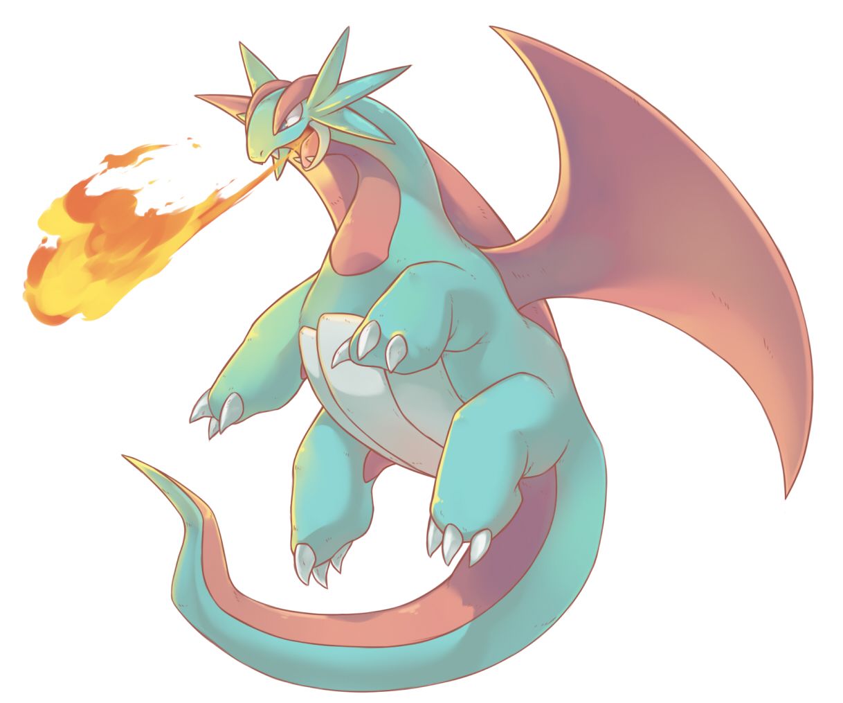 Salamence Pokémon sputa fuoco, 1218x1015 HD, HP Laptop