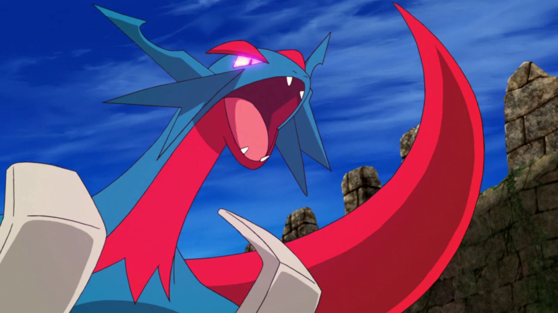 Salamence Pokemon sfondo nero, 1920x1200 Full HD+ WUXGA, iMac