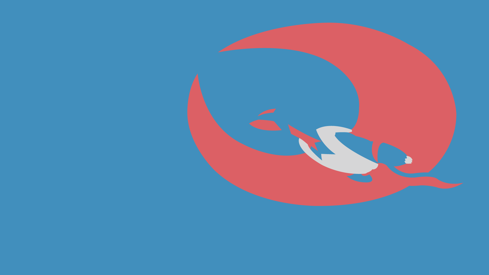 Salamence Pokemon drago blu, Nintendo, 1920x1080 Full HD, Desktop