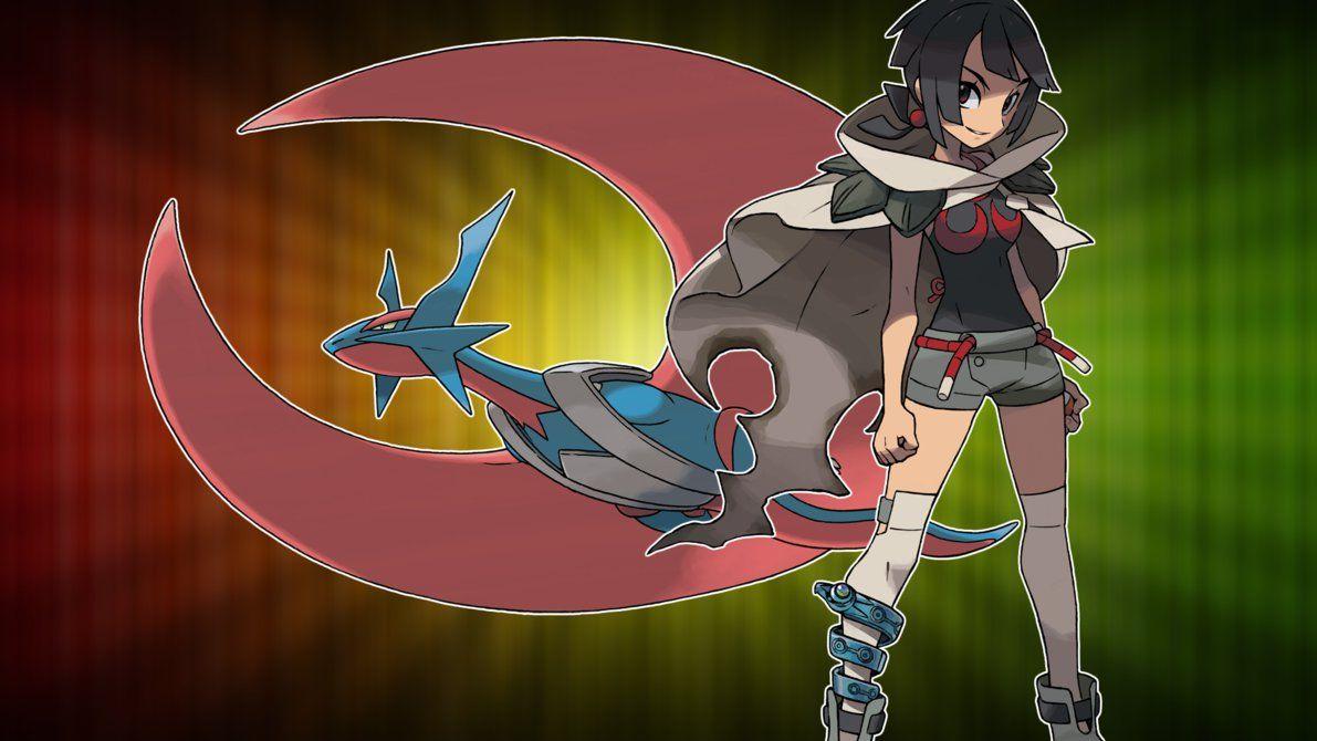 Salamence Pokémon astratto rosso, 1920x1080 1080p, Desktop