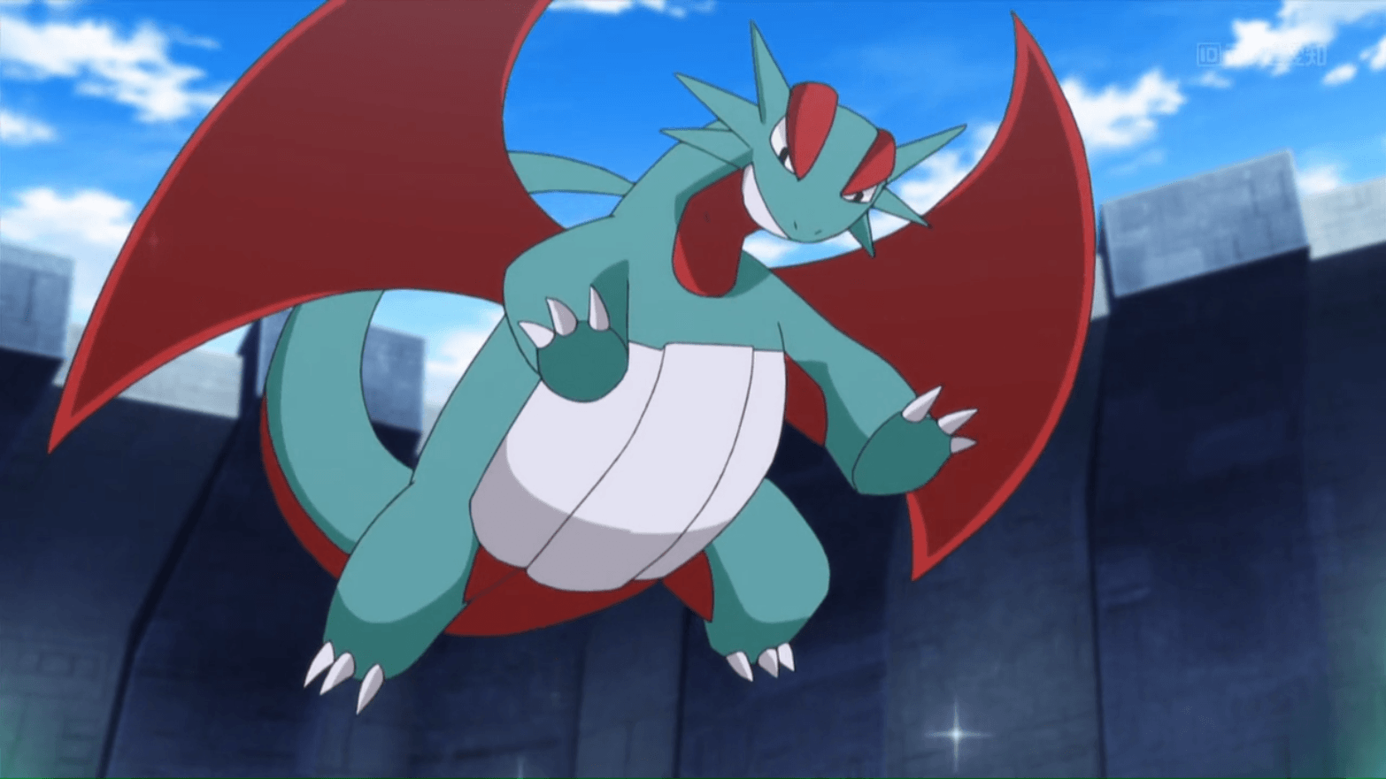 Salamence Pokemon minimalista, 1920x1080 Full HD, Desktop