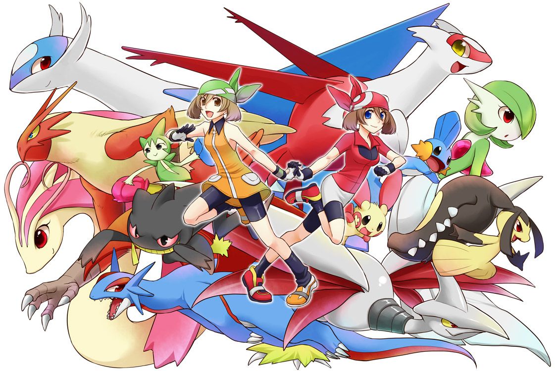Pokémon allenatrici e draghi leggendari, 1125x750 HD, Desktop