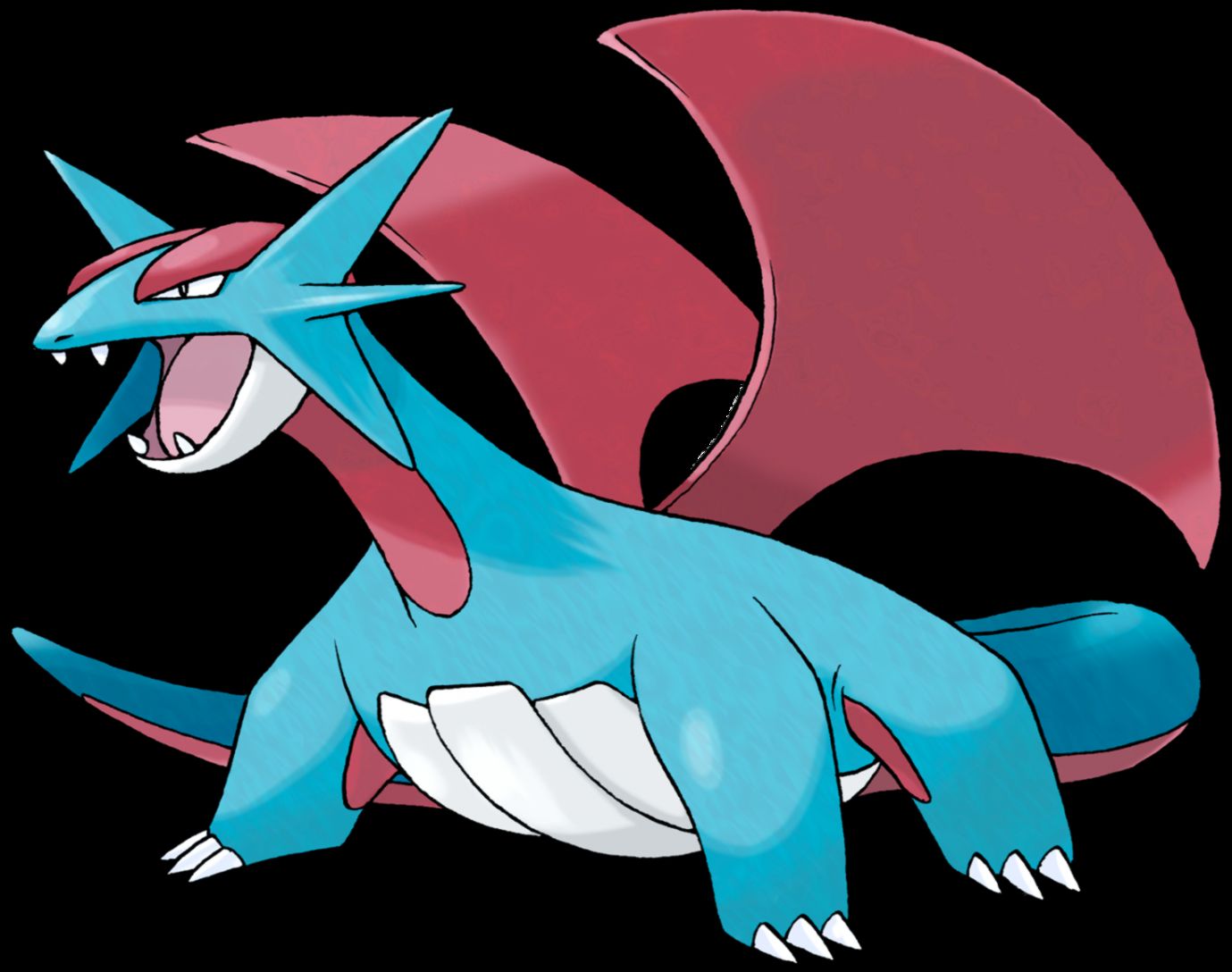 Salamence Iperraggio rosa, 1280x738 720p, PC