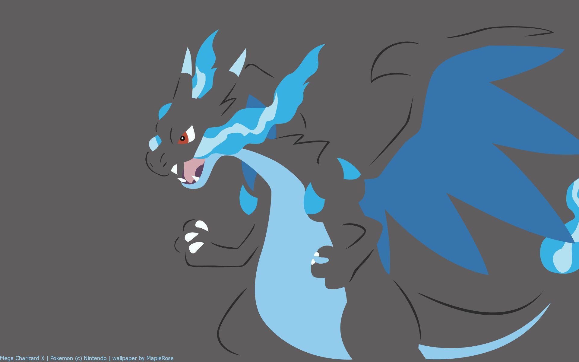 Salamence Pokemon fanart, 1920x1200 WUXGA, Desktop