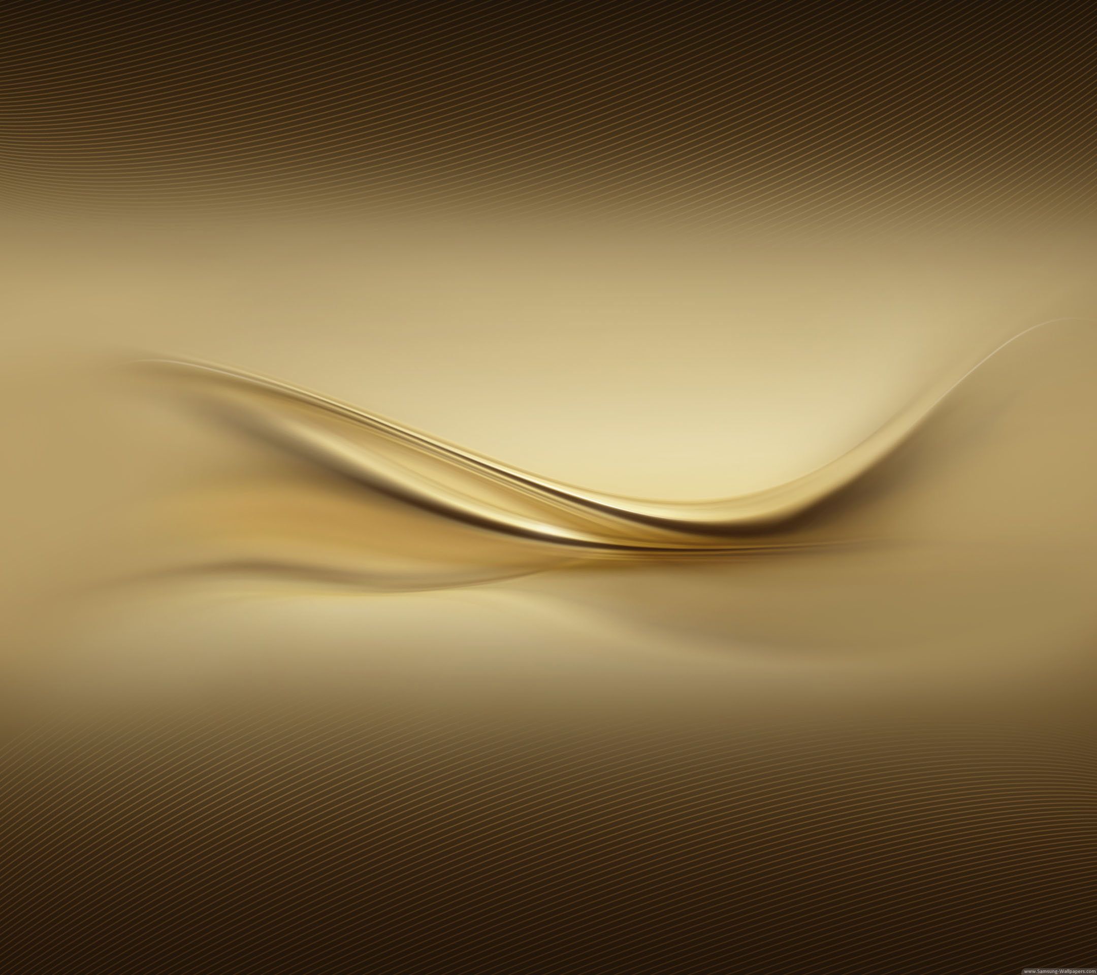 Onde astratte dorate, 2160x1920 2K, Desktop