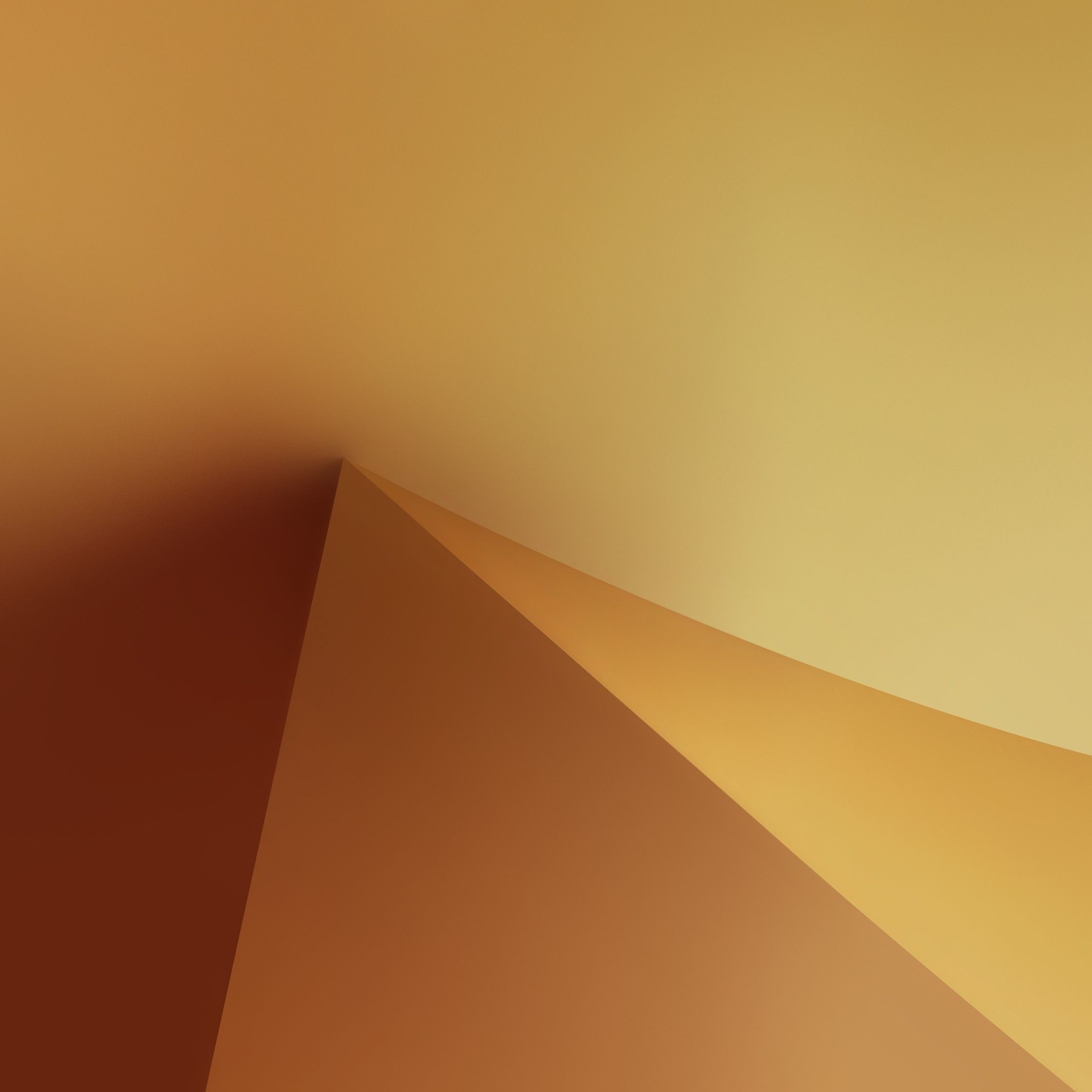 Forme geometriche astratte dorate, 2240x2240 Hi-Res, Desktop