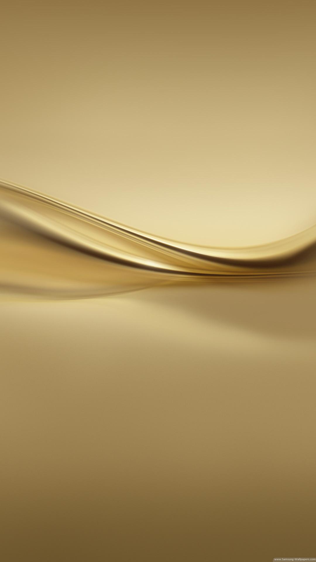 Onda astratta oro dorata, 1080x1920 Verticale, Samsung Galaxy
