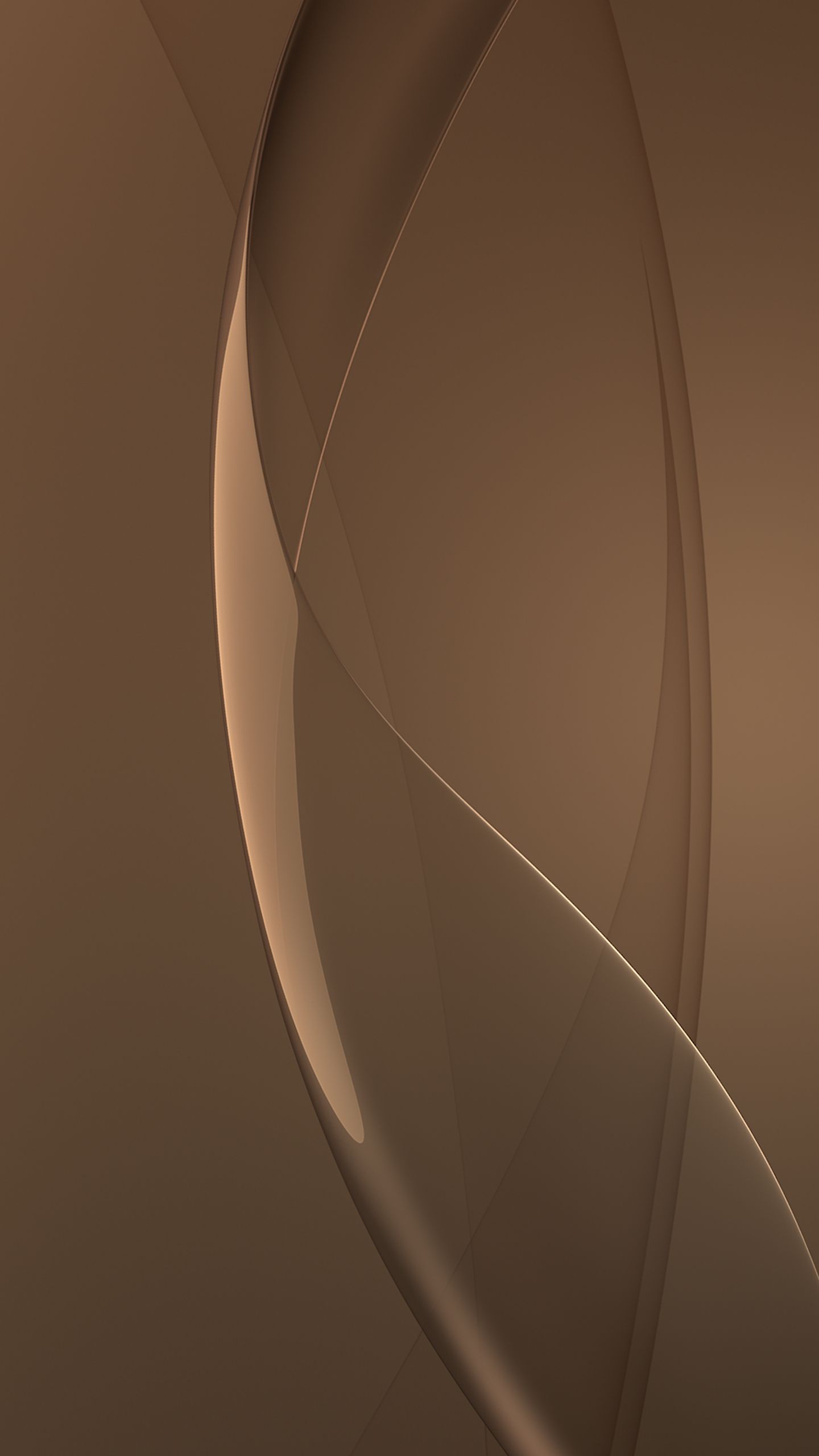 Linee curve astratte marroni, 1440x2560 Verticale, Samsung Galaxy