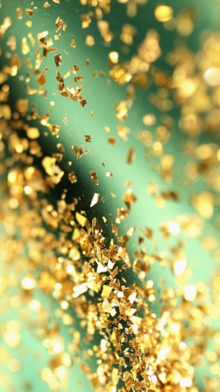 Coriandoli glitter dorati, 720x1280 Verticale, Galaxy Note