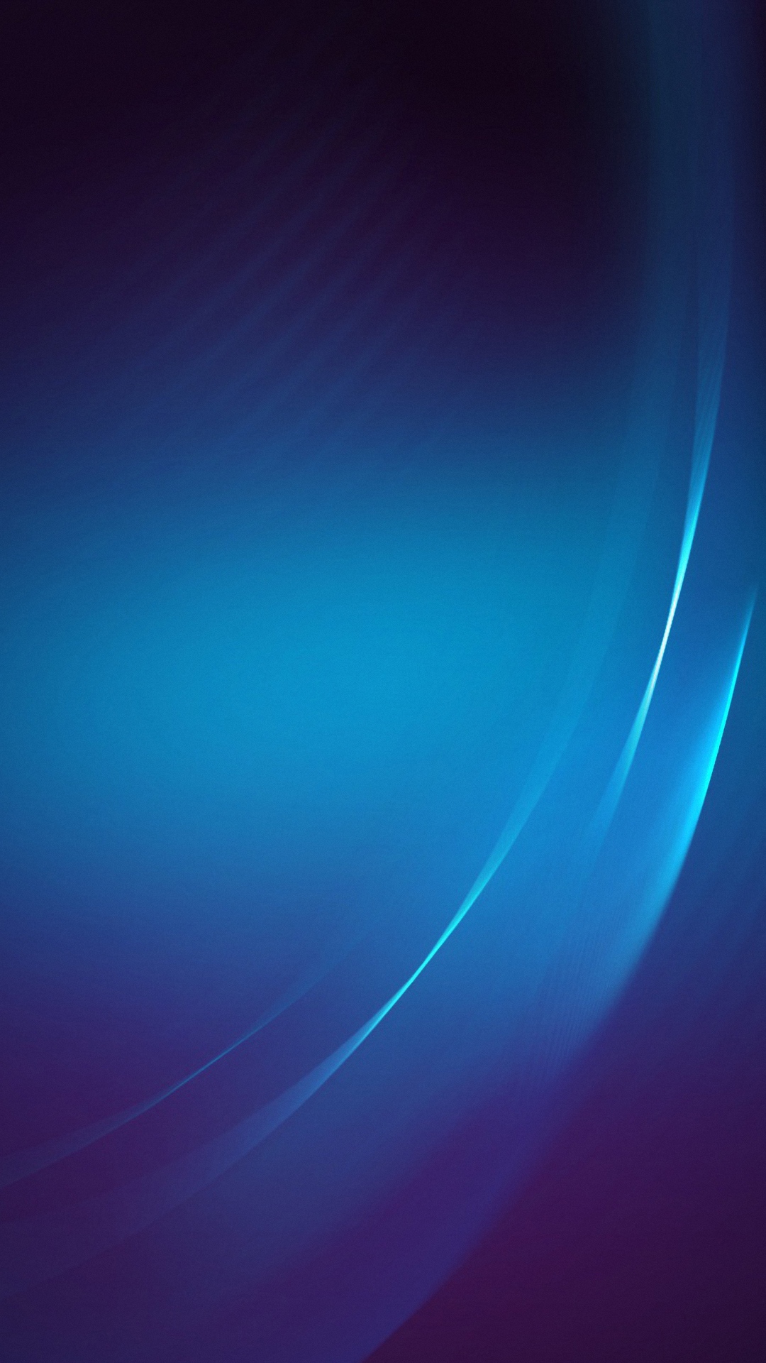 Onde astratte blu viola, 1080x1920 Full HD Verticale, Galaxy S