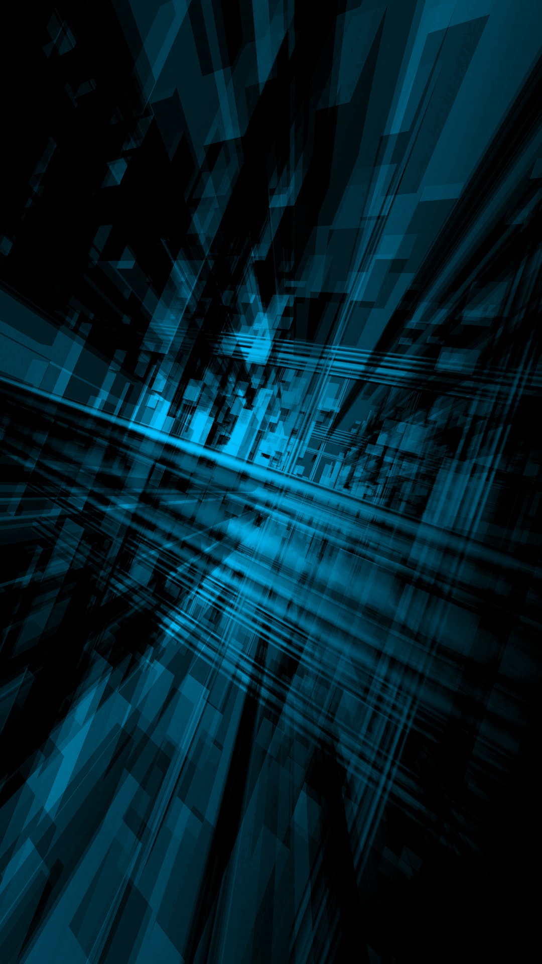 Astratto geometrico blu scuro, 1080x1920 Verticale, Galaxy Note