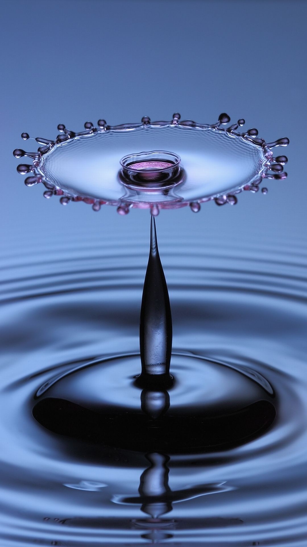 goccia d'acqua splash blu, 1080x1920 Verticale, Galaxy Note