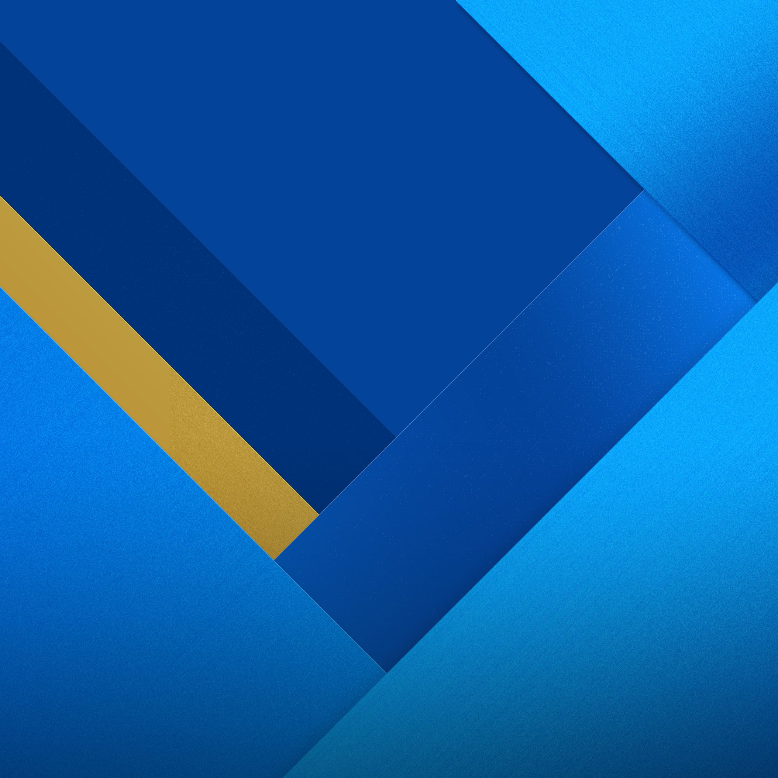 Forme geometriche blu e gialle, 2560x2560 WQXGA, Monitor Gaming