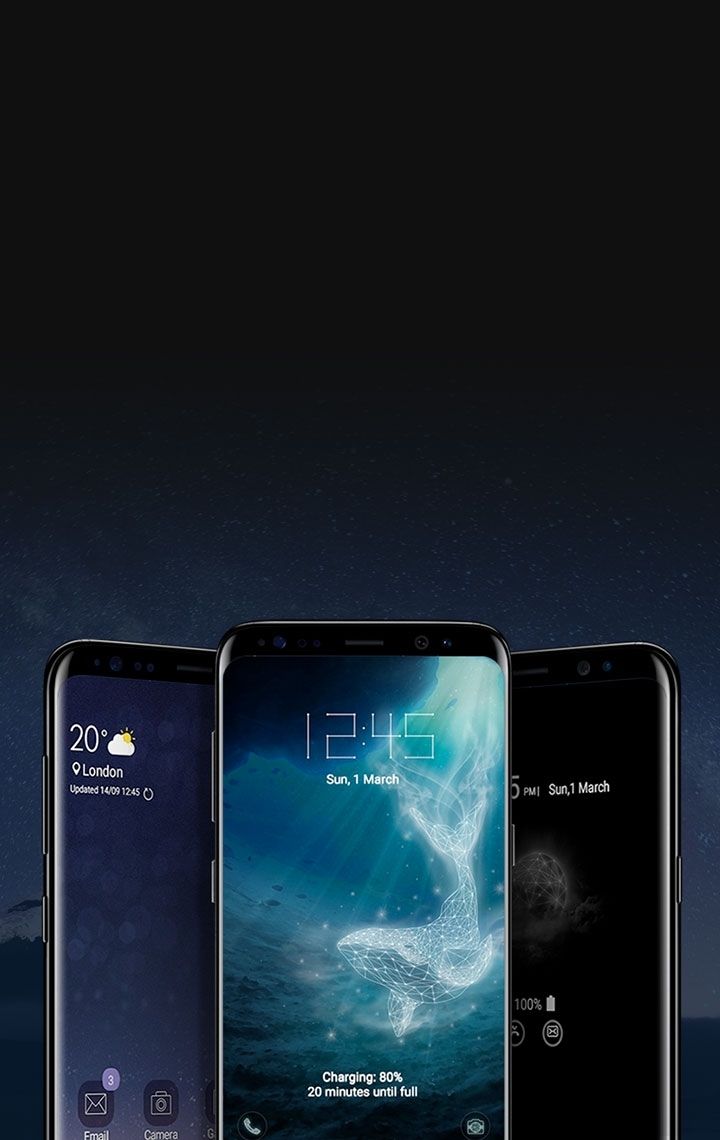 Forma astratta blu geometrica, 1440x2560 Full HD Verticale, Galaxy A