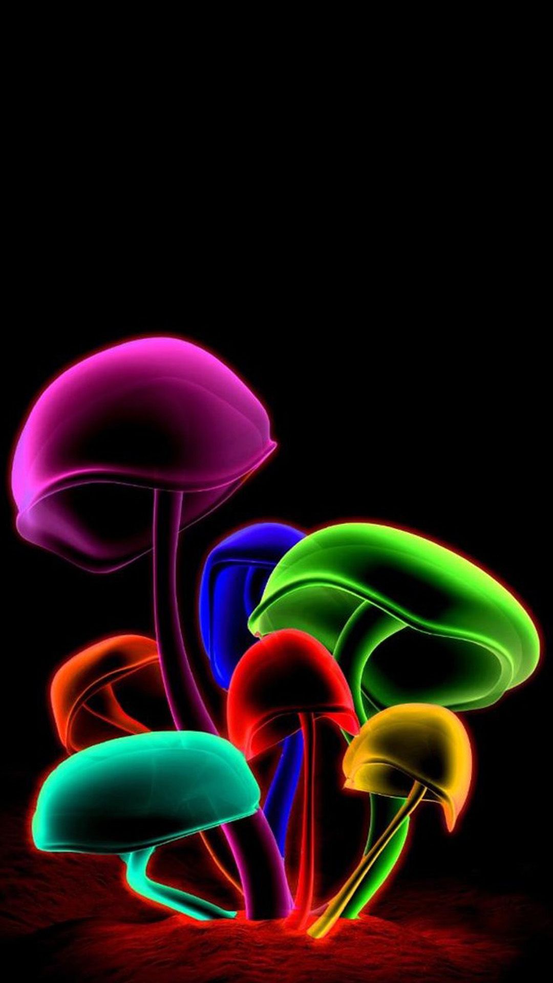 Esagoni astratti rosso arancio, 1440x2560 Verticale, Galaxy Note
