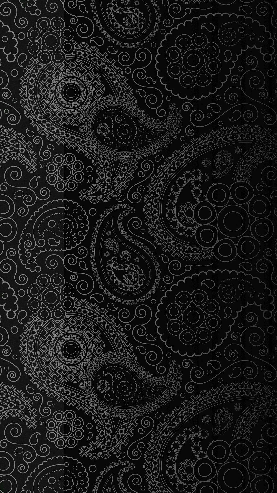 Motivo paisley scuro, 1080x1920 Full HD Verticale, Galaxy Z
