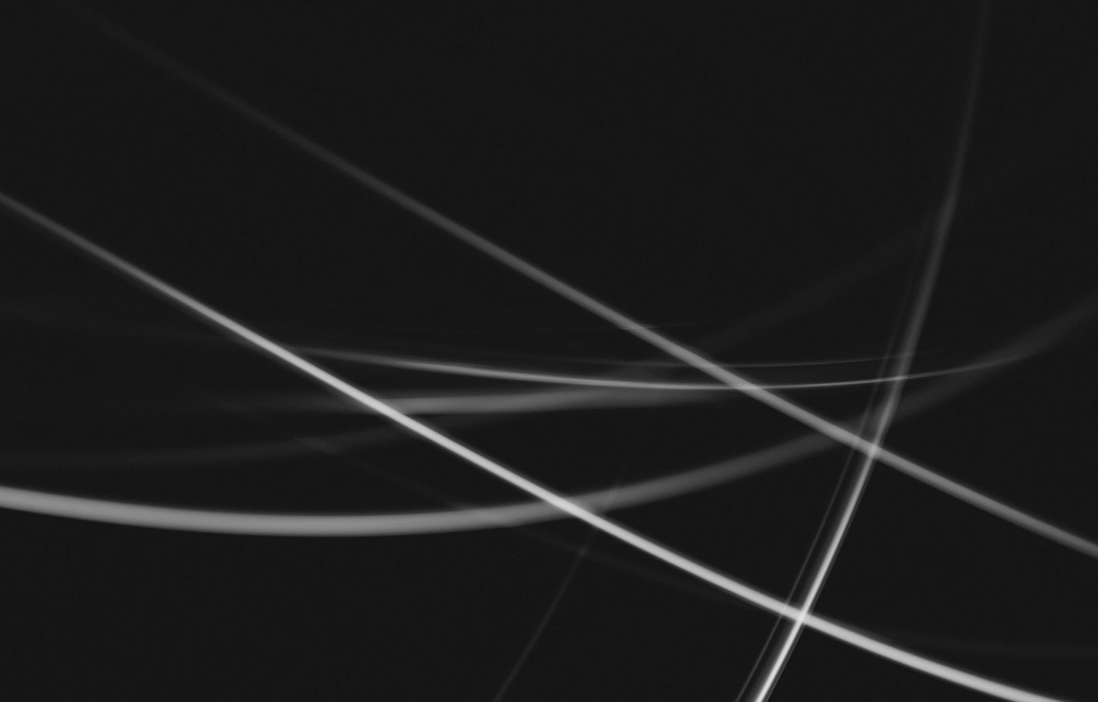 Linee luminose astratte su nero, 1600x1024 HD Ready, Desktop