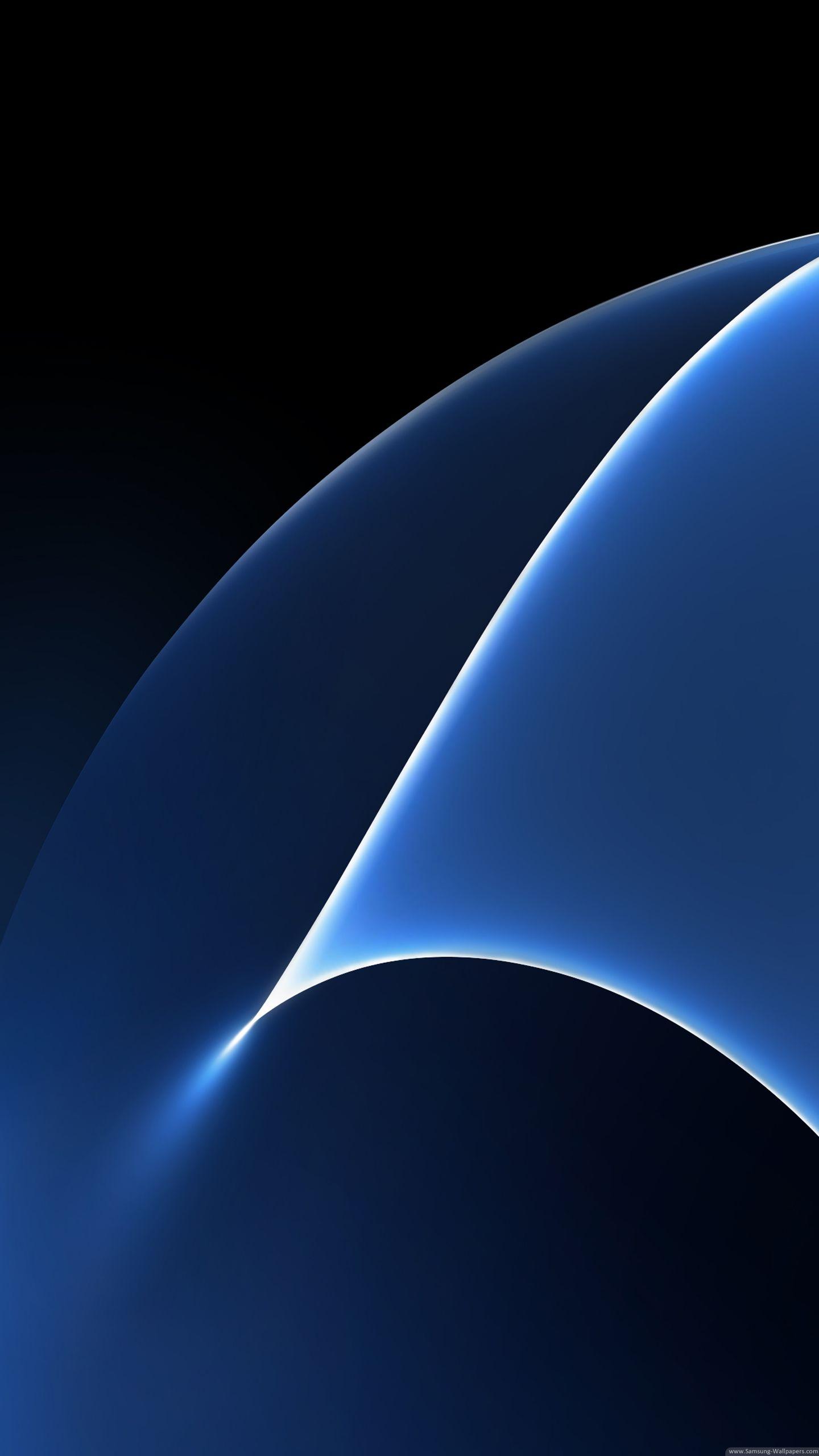 Curve blu astratte scure, 1440x2560 Full HD Verticale, Galaxy Z