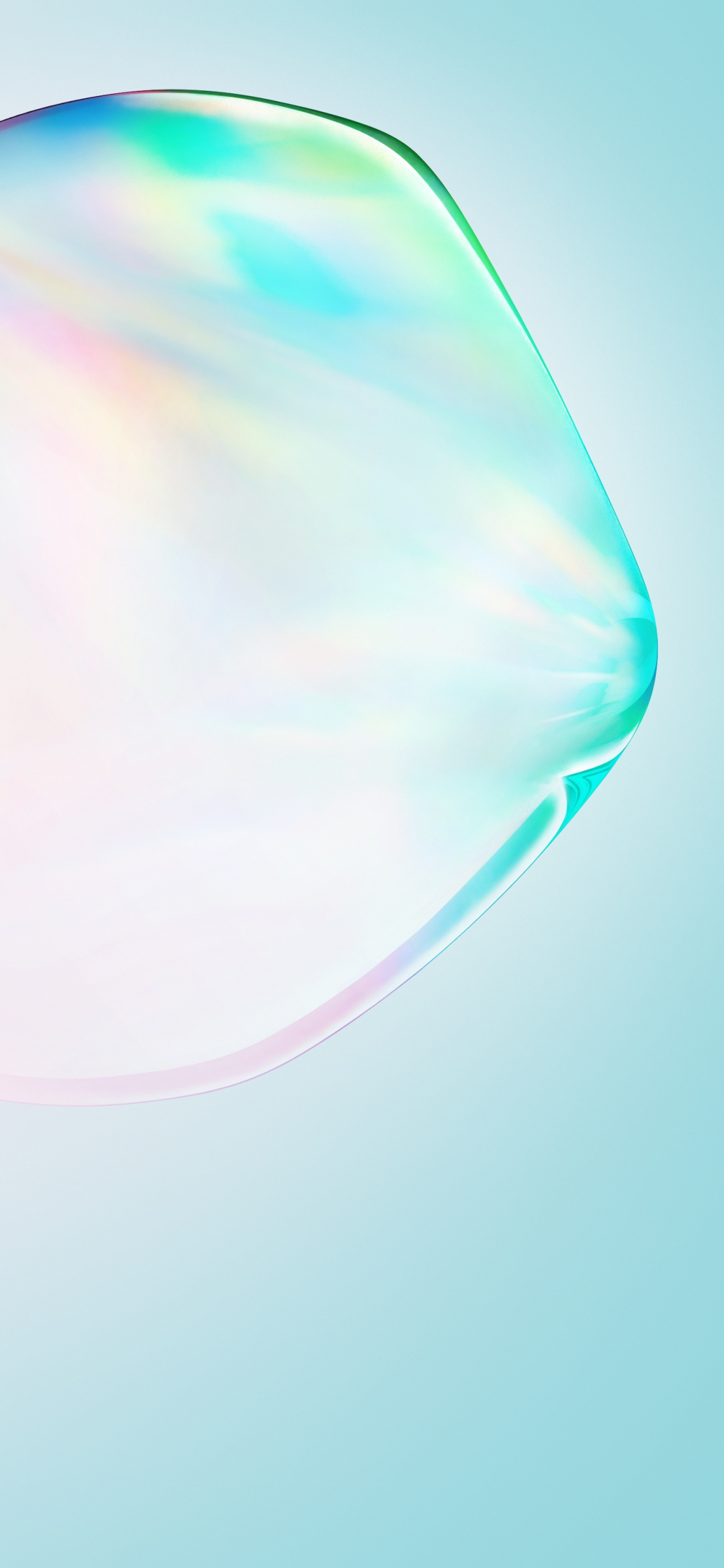 Bolla astratta iridescente, 1125x2436 Verticale, Galaxy Note