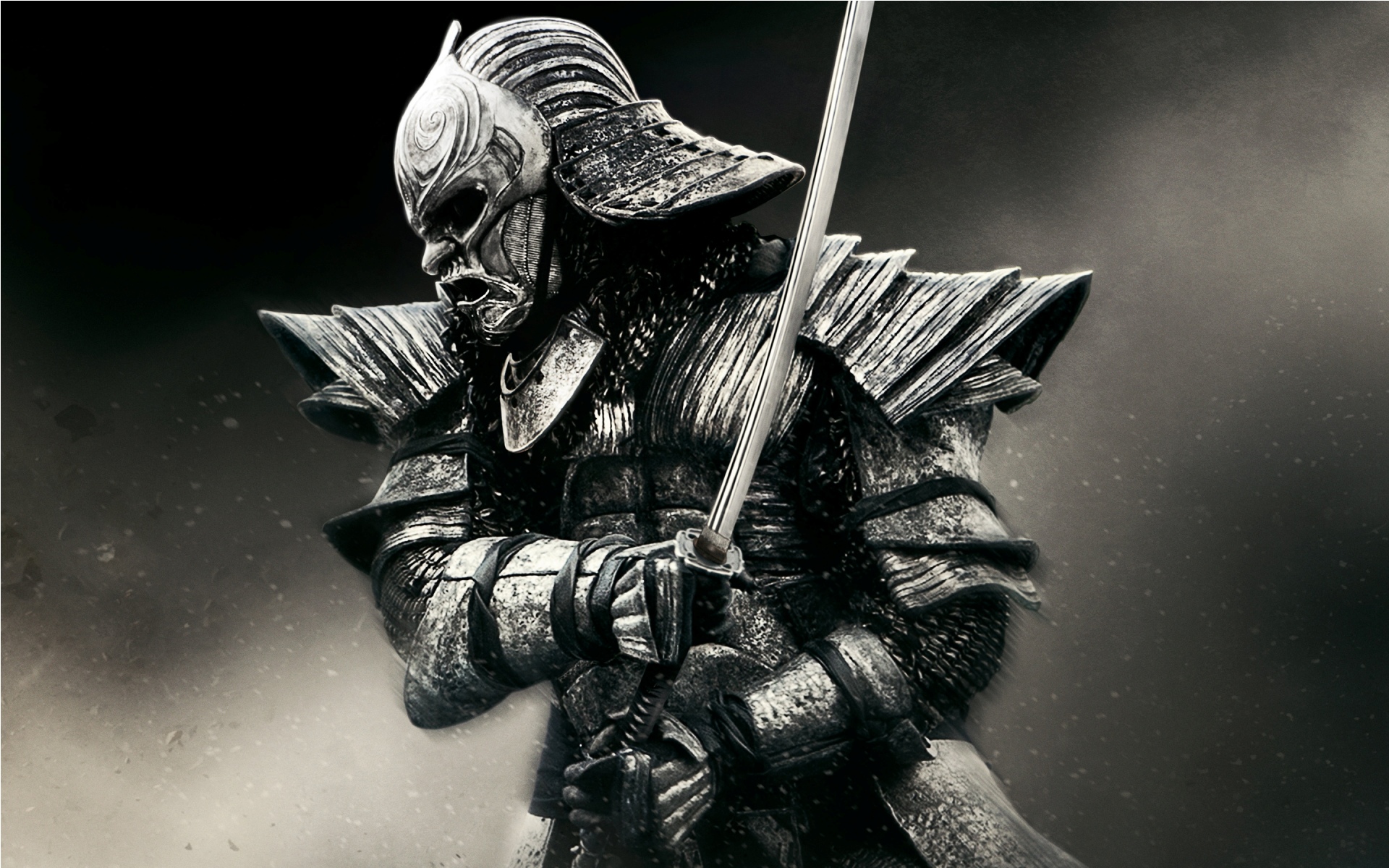 Samurai guerriero armatura scura, 1920x1200 Full HD+, Laptop