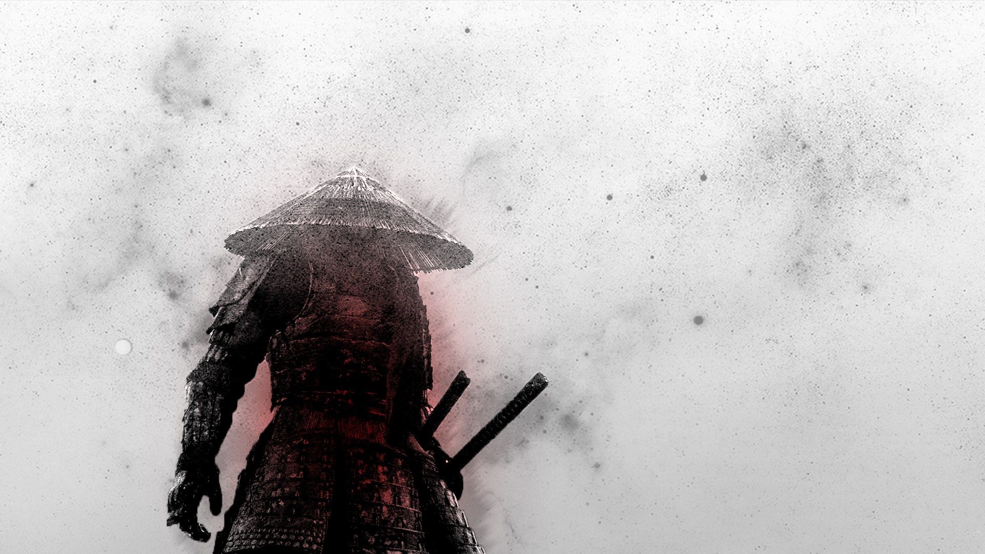 Samurai silhouette nella nebbia, 1920x1080 Full HD 1080p, PC