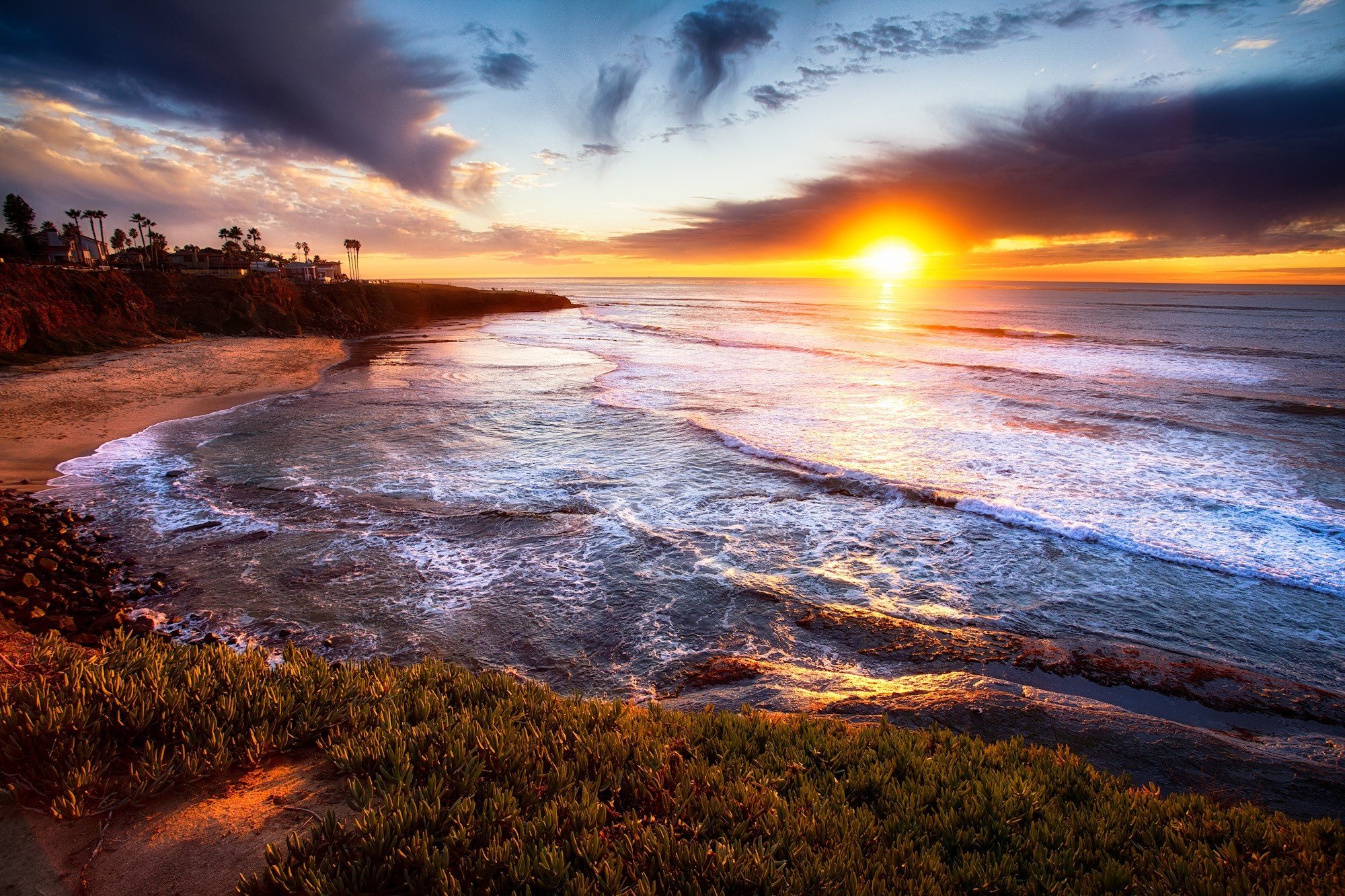 Tramonto costa San Diego, 2000x1333 alta risoluzione, iMac