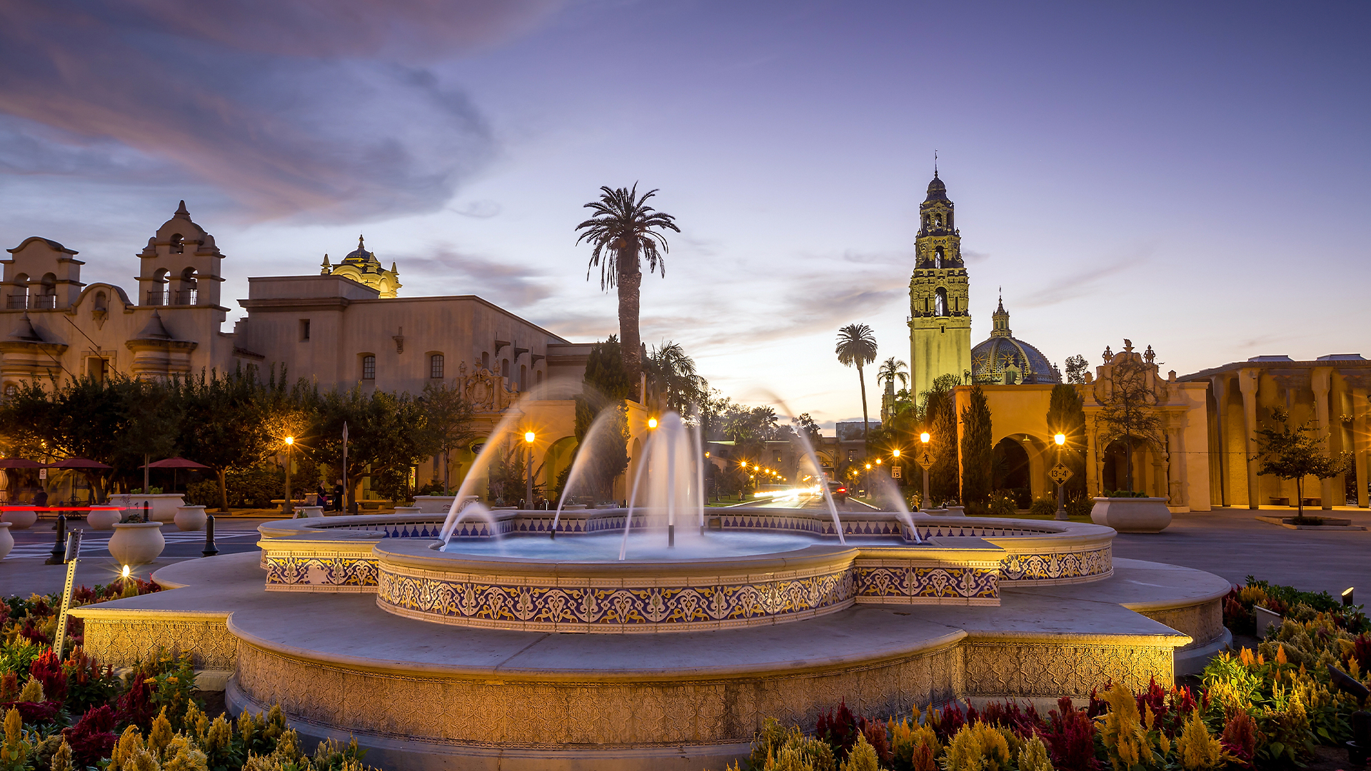Fontana Balboa Park San Diego, 1920x1080 1080p, Desktop