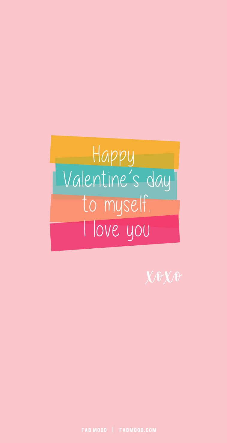 Strisce colorate scritta San Valentino, 757x1477 Full HD Verticale, iPhone