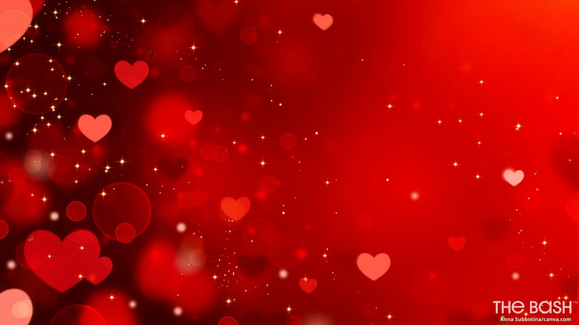 Cuori rossi San Valentino bokeh, 1920x1080 1080p, PC Desktop