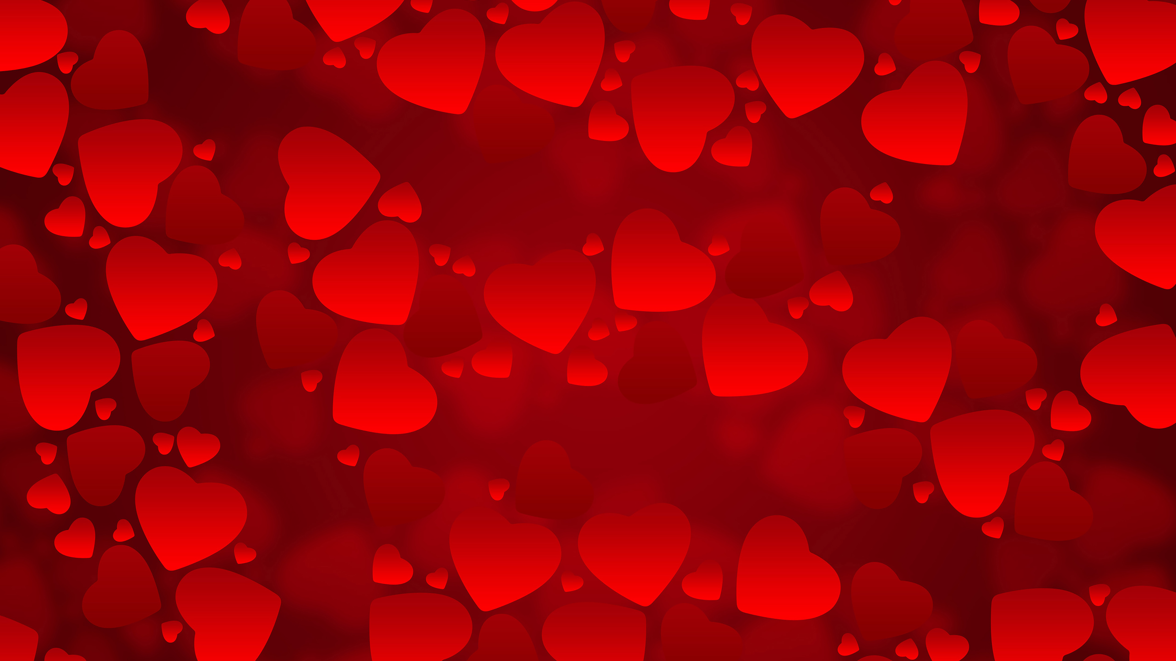 Cuori rossi San Valentino, 3840x2160 4K, Desktop 4K