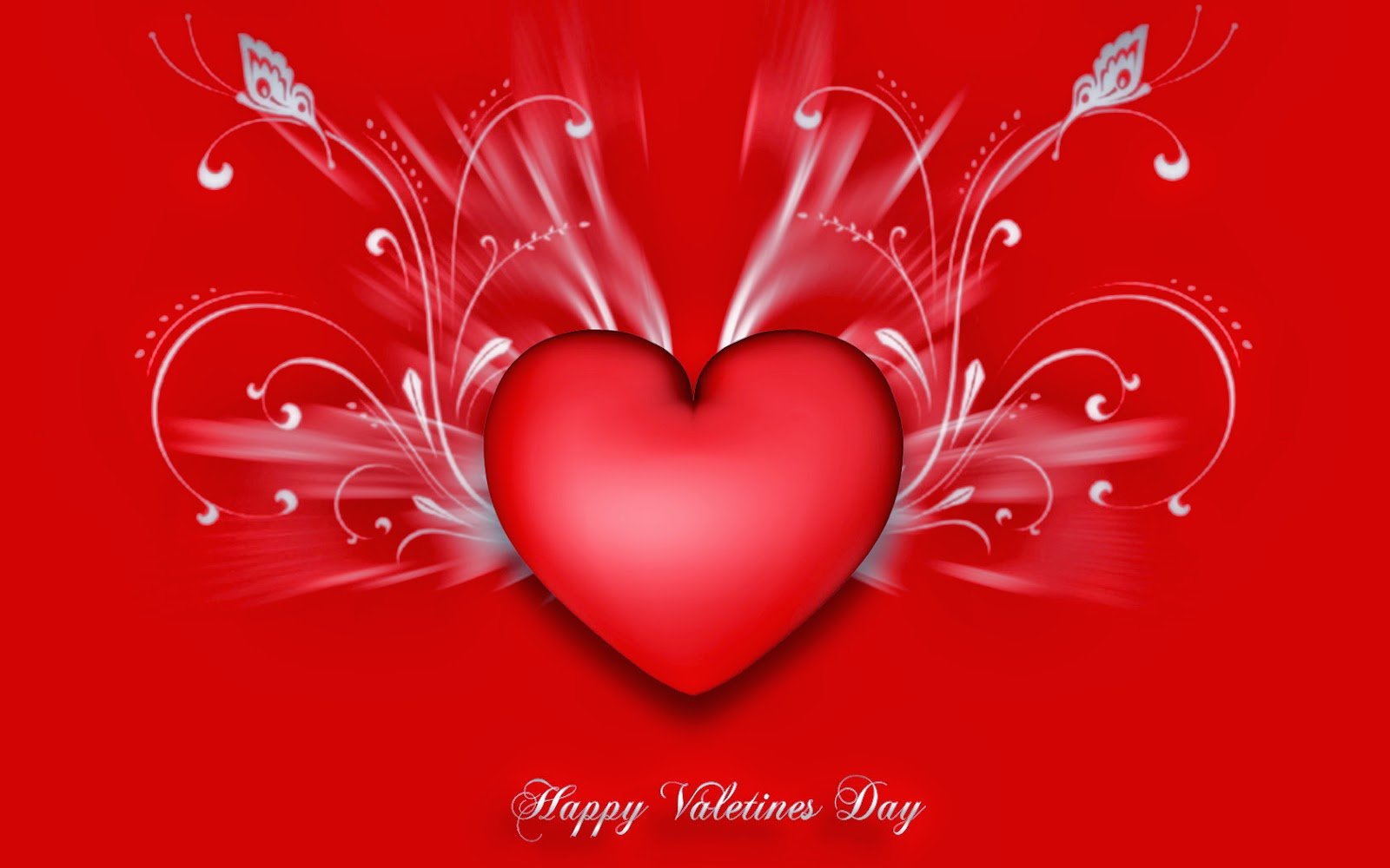 cuore rosso con svolazzi, 1600x1000 900p, Laptop
