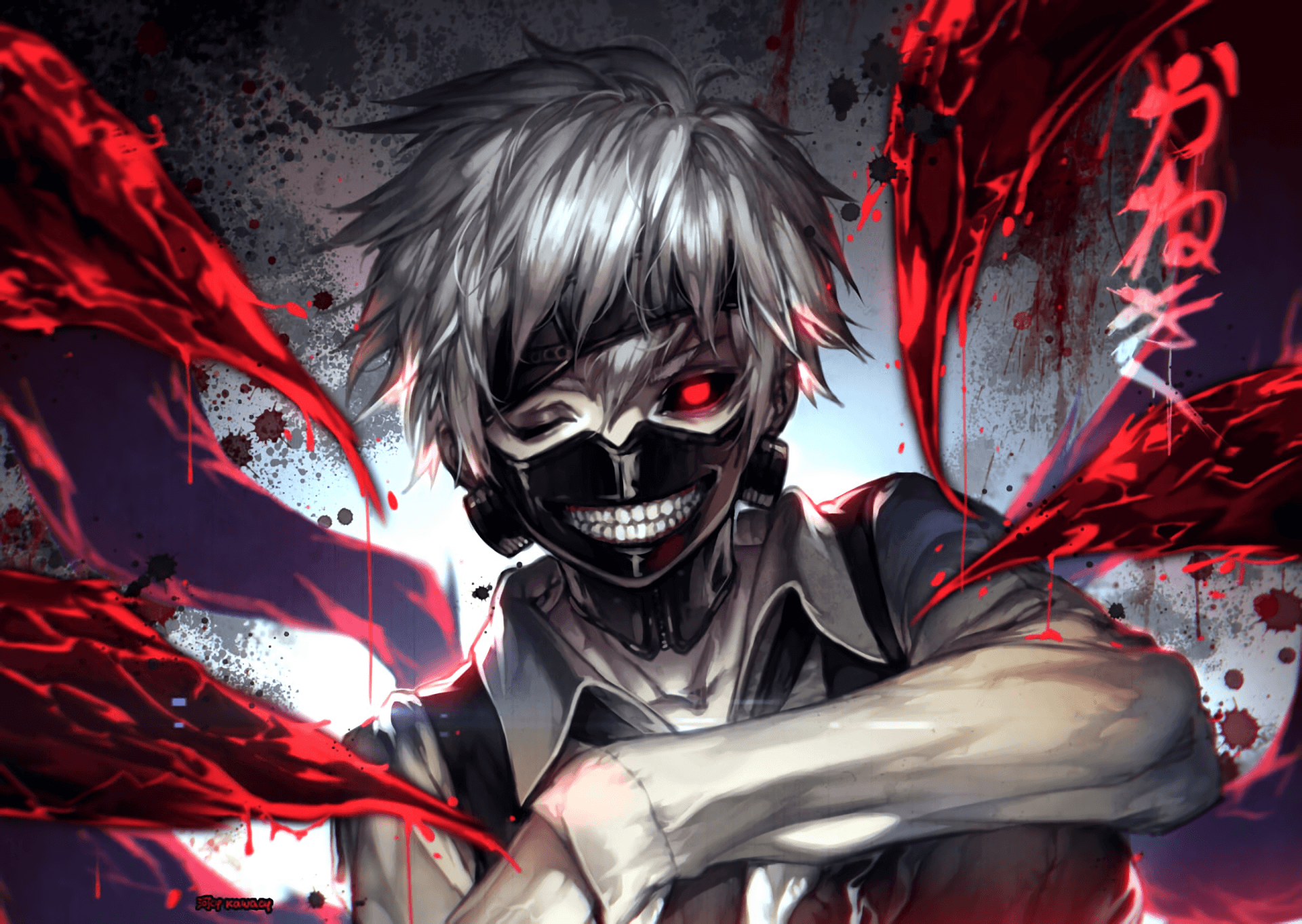 Kaneki maschera Tokyo Ghoul, 1920x1223 Full HD+ WUXGA, PC Desktop