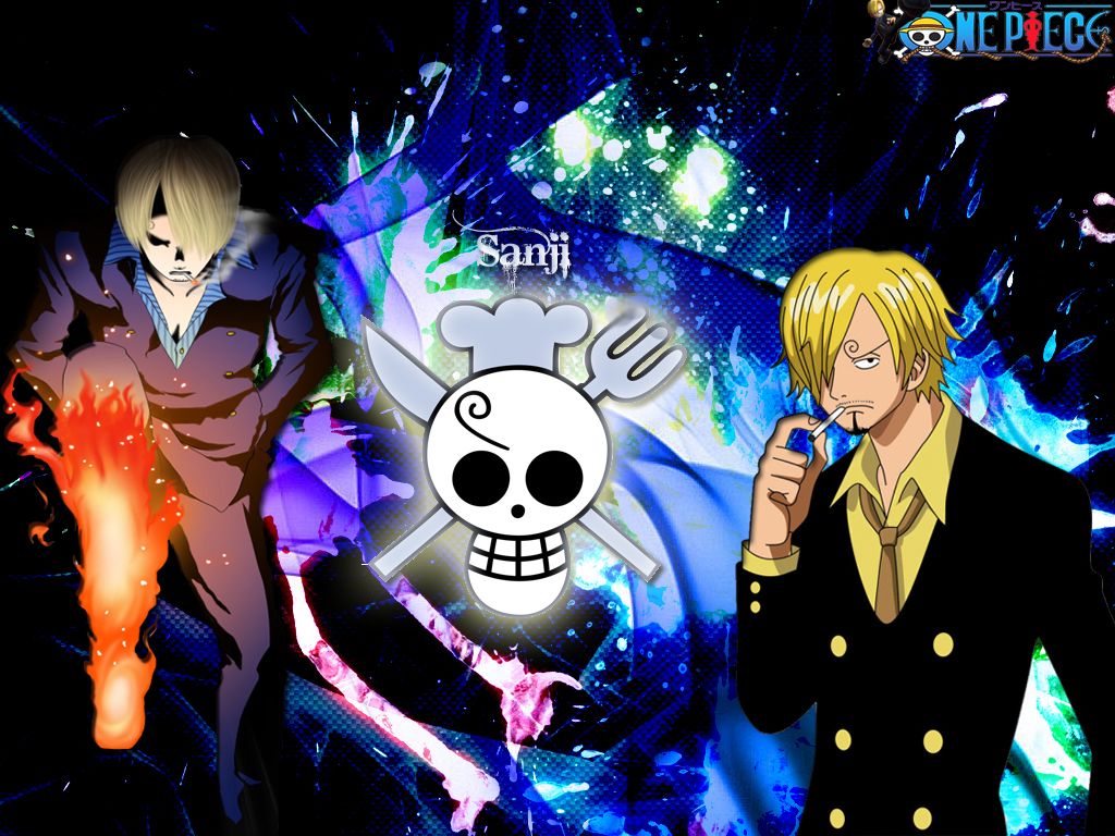 Sanji One Piece anime, 1024x768 HD, Desktop