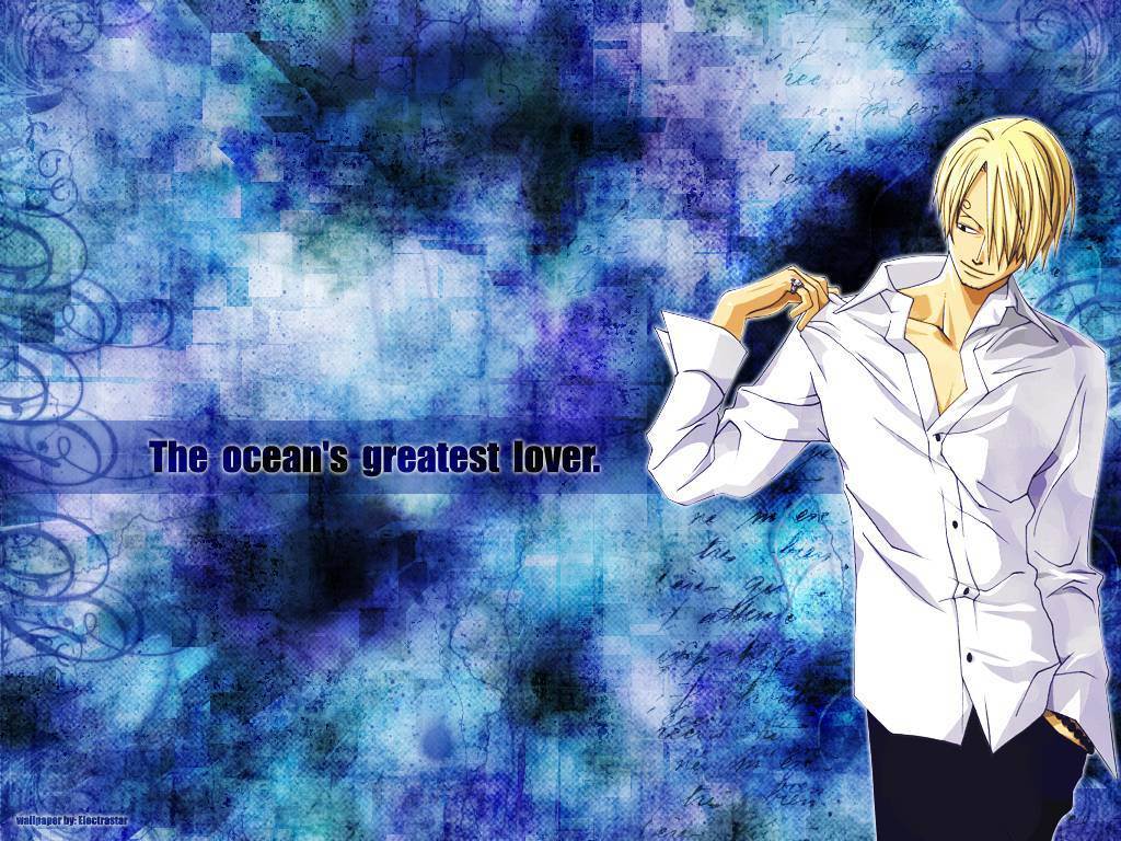 Sanji One Piece camicia bianca, 1024x768 HD, PC