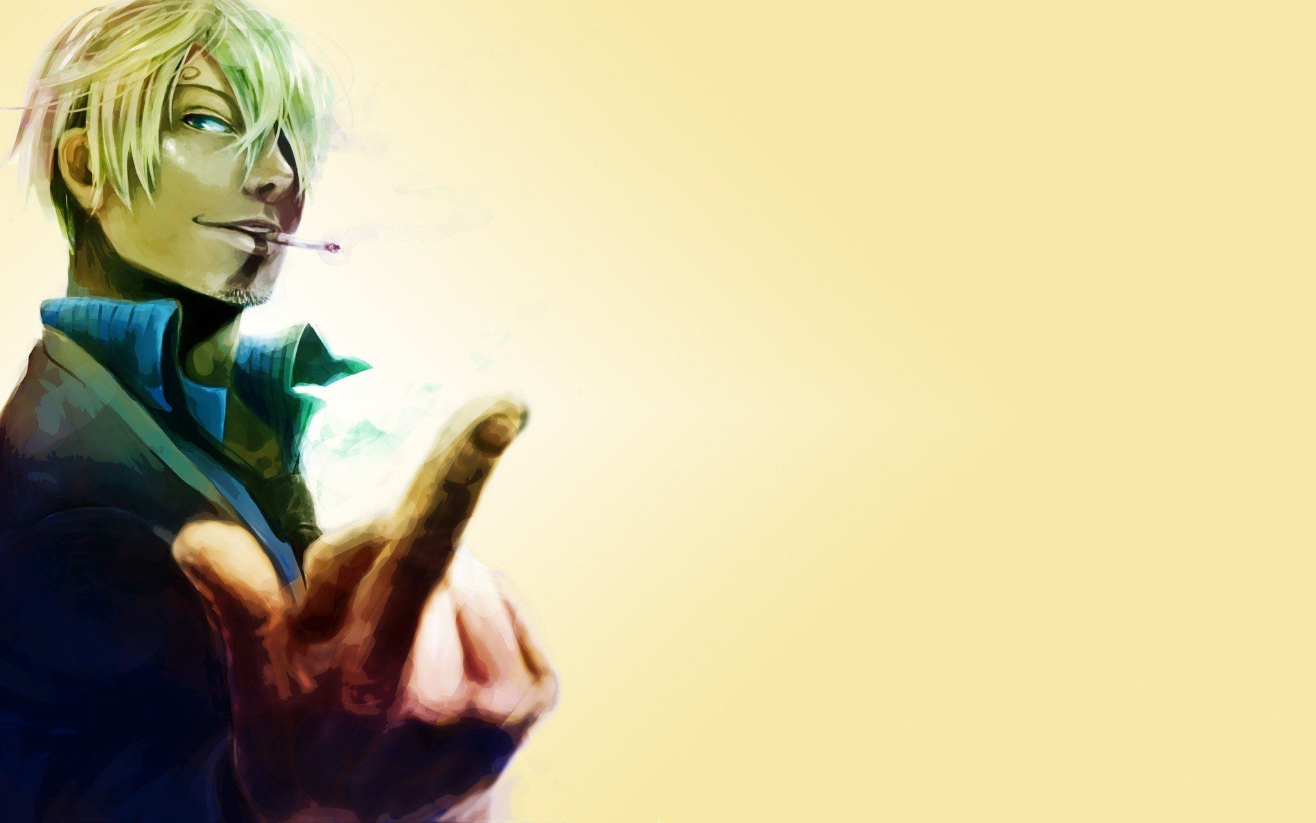 Sanji One Piece con sigaretta, 1920x1200 Full HD+ WUXGA, PC