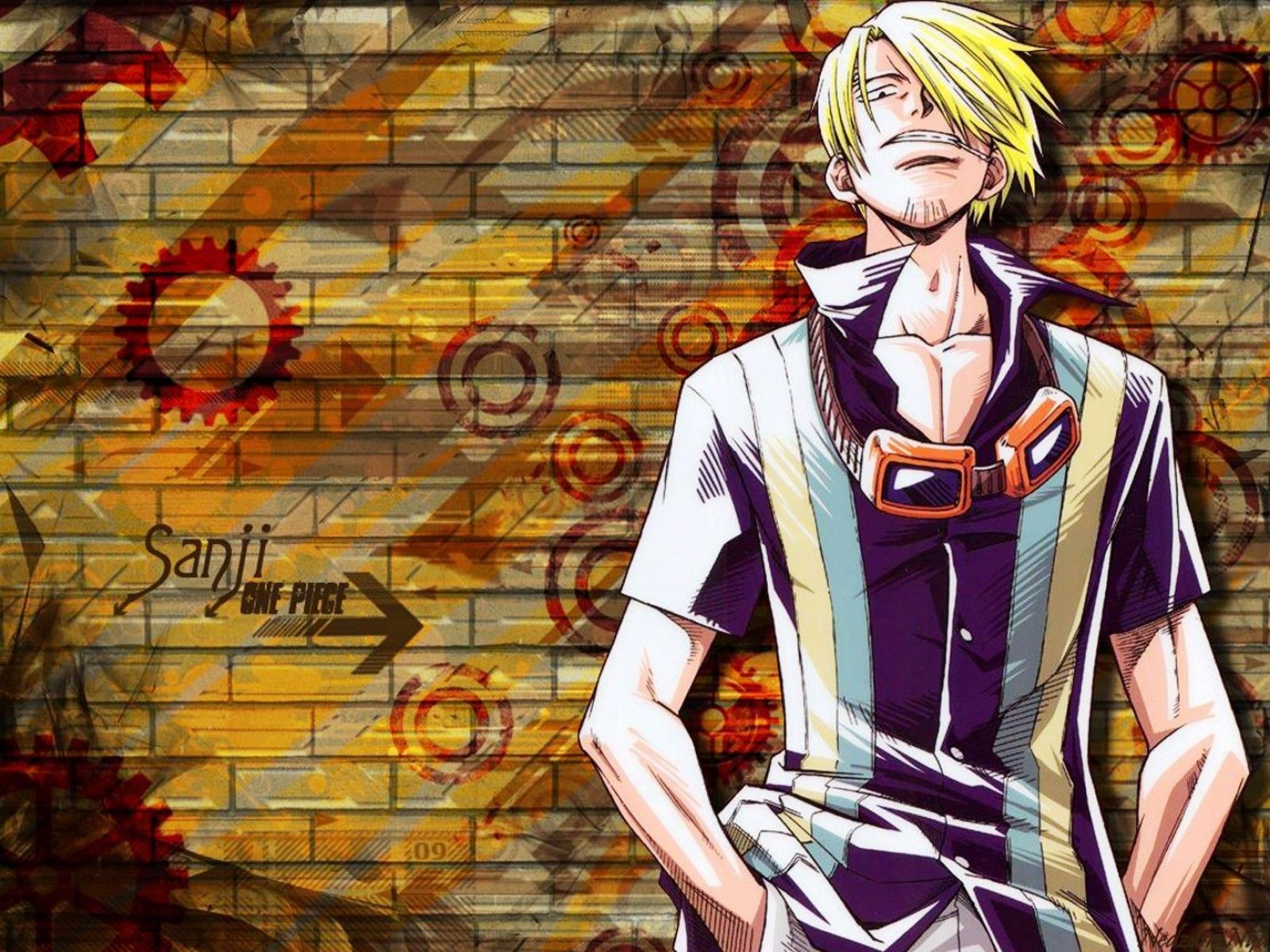 Sanji volto One Piece, 1309x720 HD, Desktop