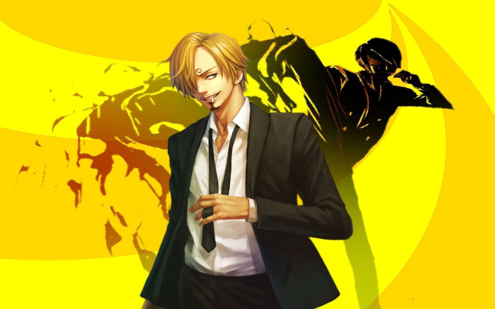 Sanji One Piece completo nero, 1920x1200 WUXGA, Laptop