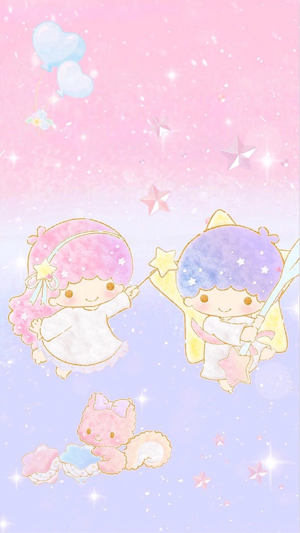 Little Twin Stars Sanrio, 1200x2130 Verticale, iPhone Plus