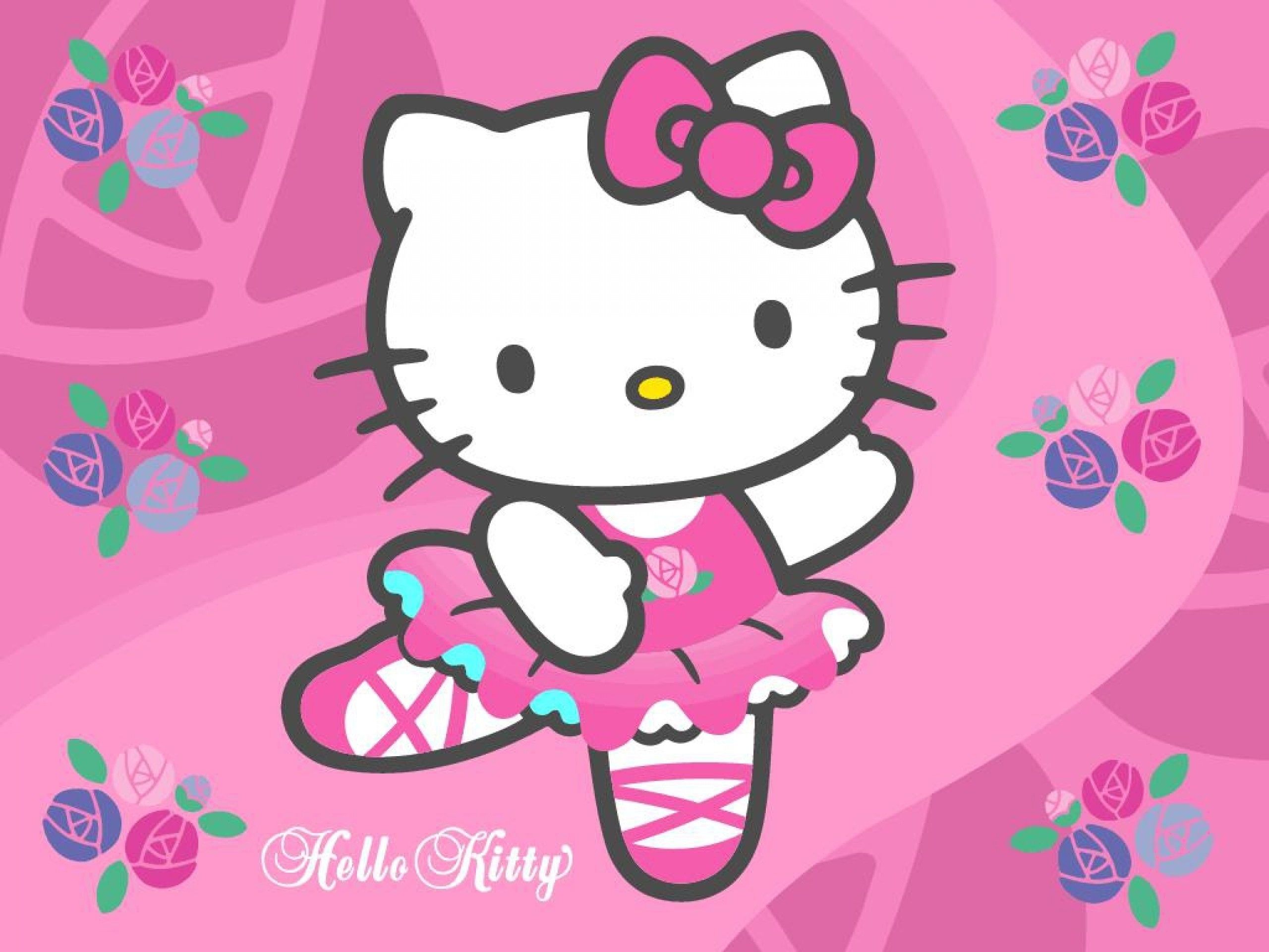 Hello Kitty ballerina rosa, 2560x1920 WQXGA, Desktop