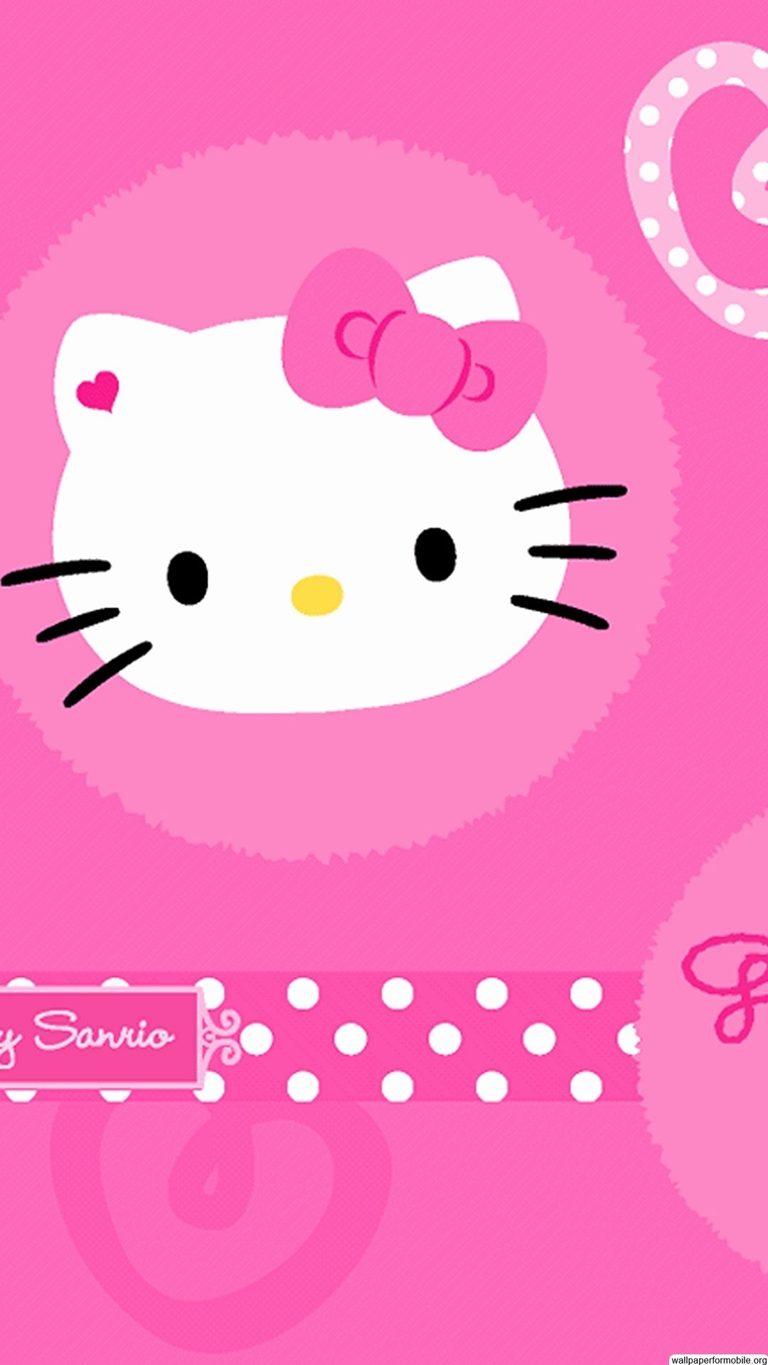Hello Kitty rosa Sanrio, 1080x1920 Full HD Verticale, iPhone Pro Max