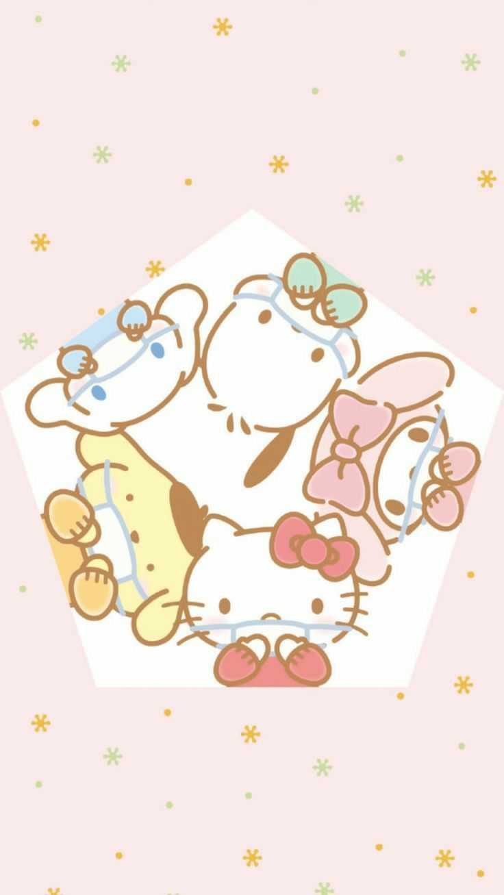 Cinnamoroll Pompompurin My Melody stella, 736x1307 Verticale, Mobile