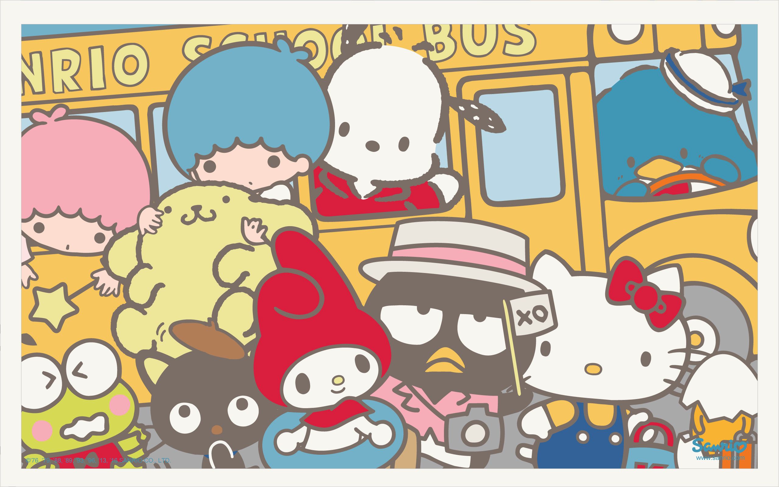 personaggi Sanrio scuolabus, 2560x1600 2K+, Desktop