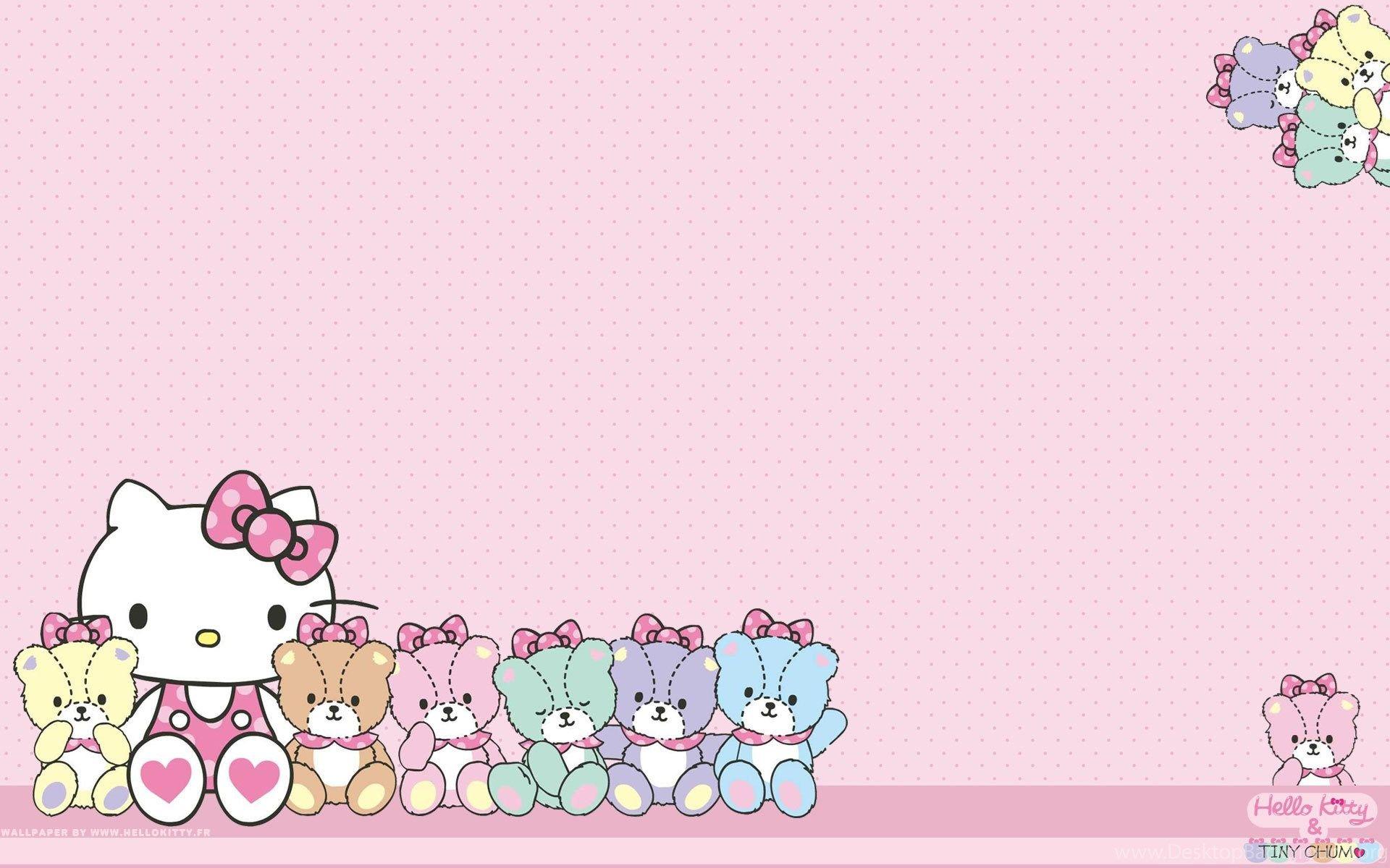 Hello Kitty orsetti fila rosa, 1920x1200 Full HD+, Laptop