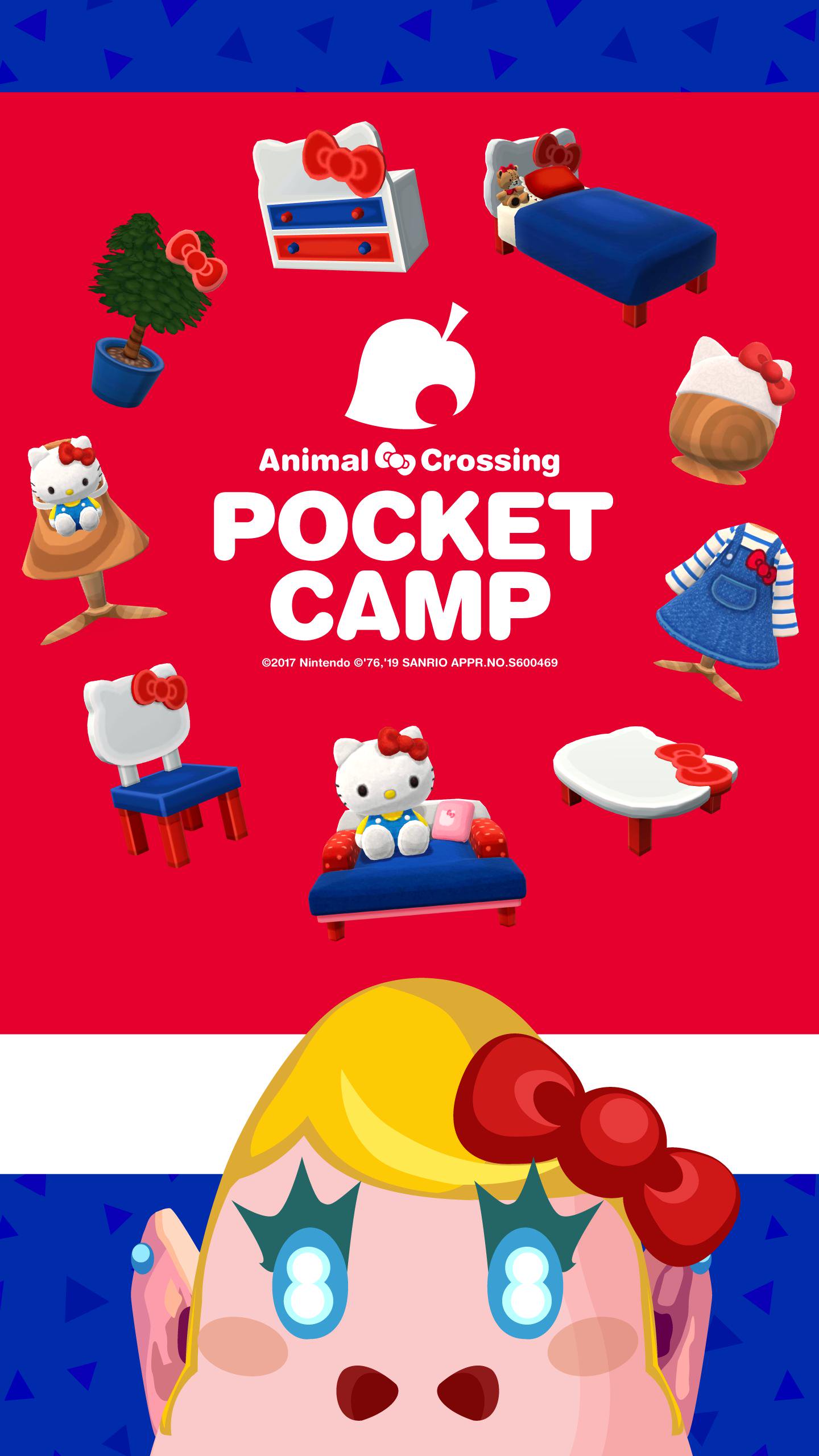 Animal Crossing Pocket Camp Sanrio, 1440x2560 Full HD Verticale, Smartphone