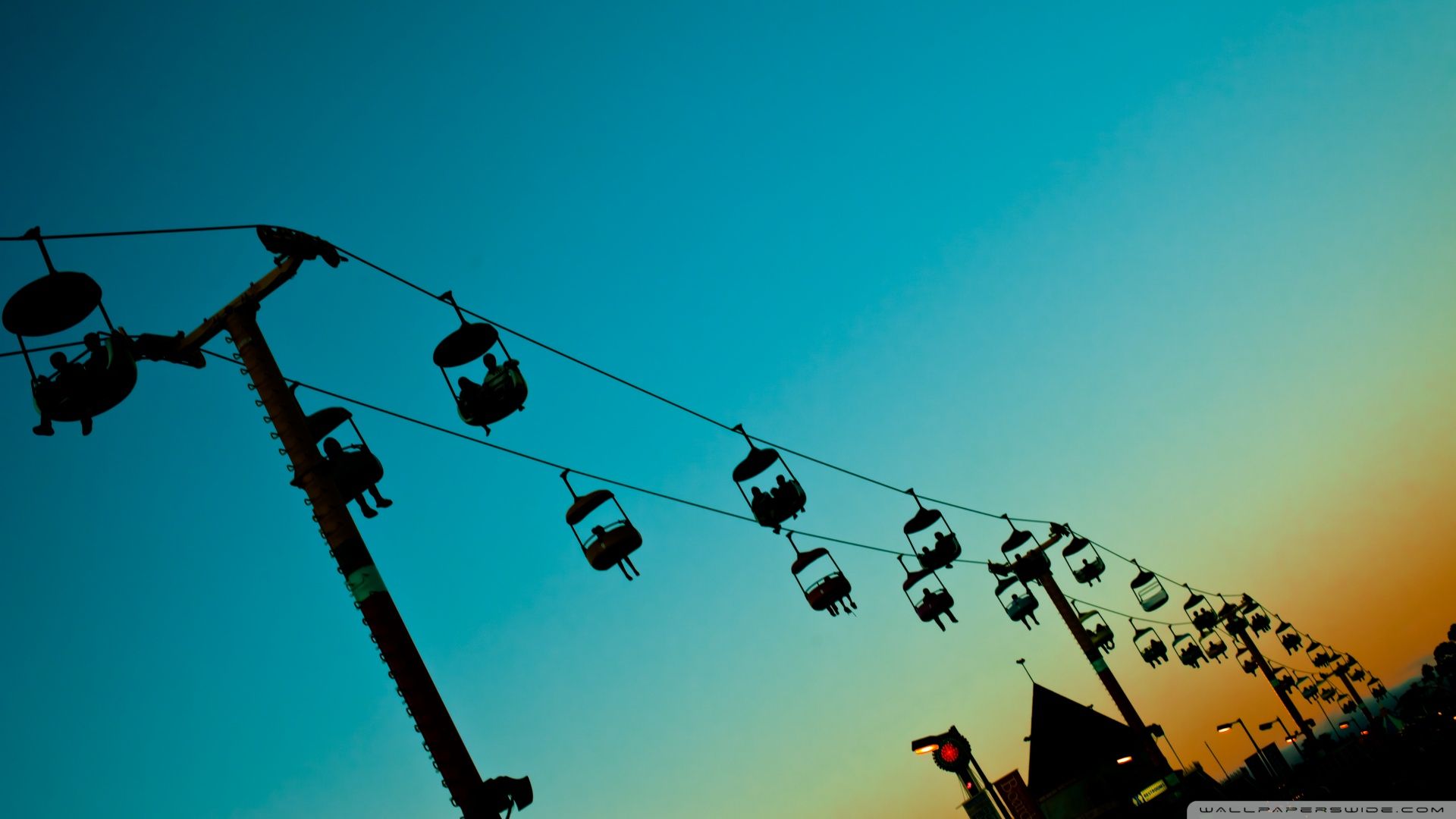 Sky Ride tramonto Santa Cruz, 1920x1080 1080p, Desktop